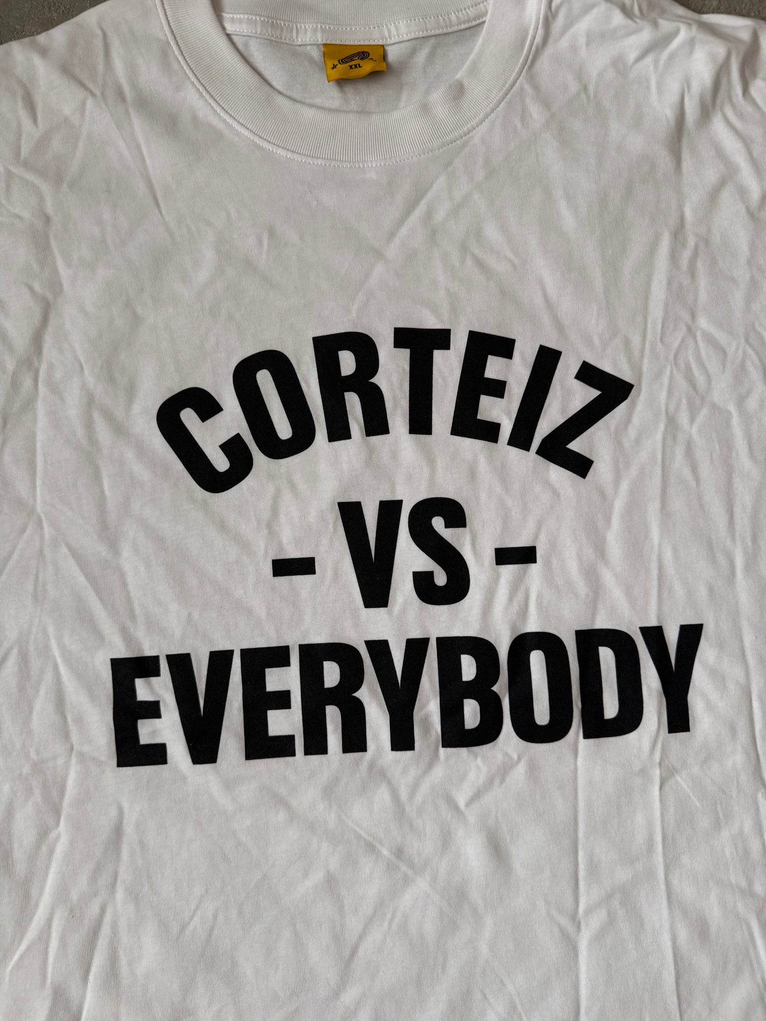 Corteiz VS T Shirt White (Size XXL)