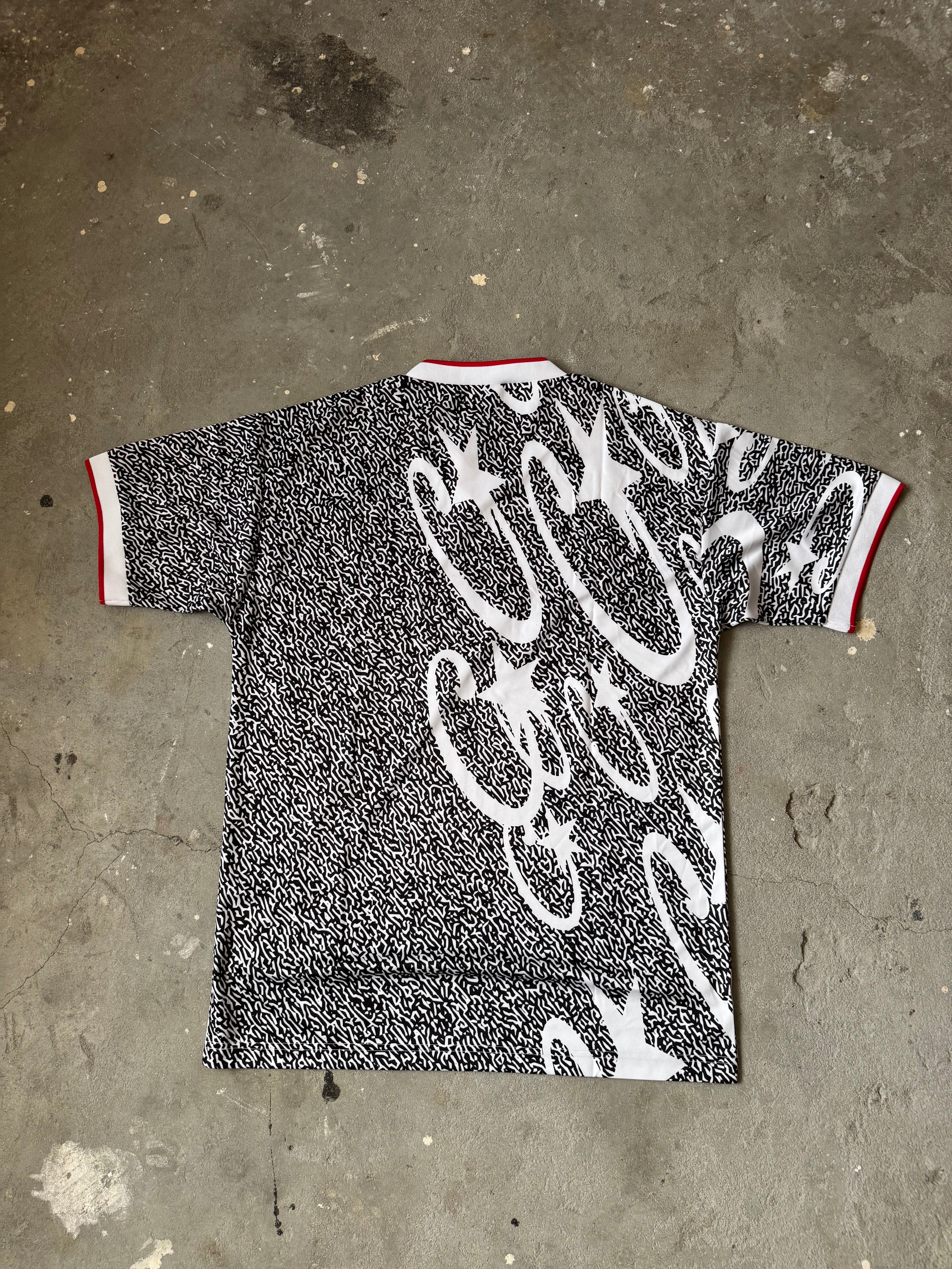 Corteiz Stellations Football Jersey Black (Size L) – Curated by Corteiz Stellations Football Jersey Black (Size L) – Curated by