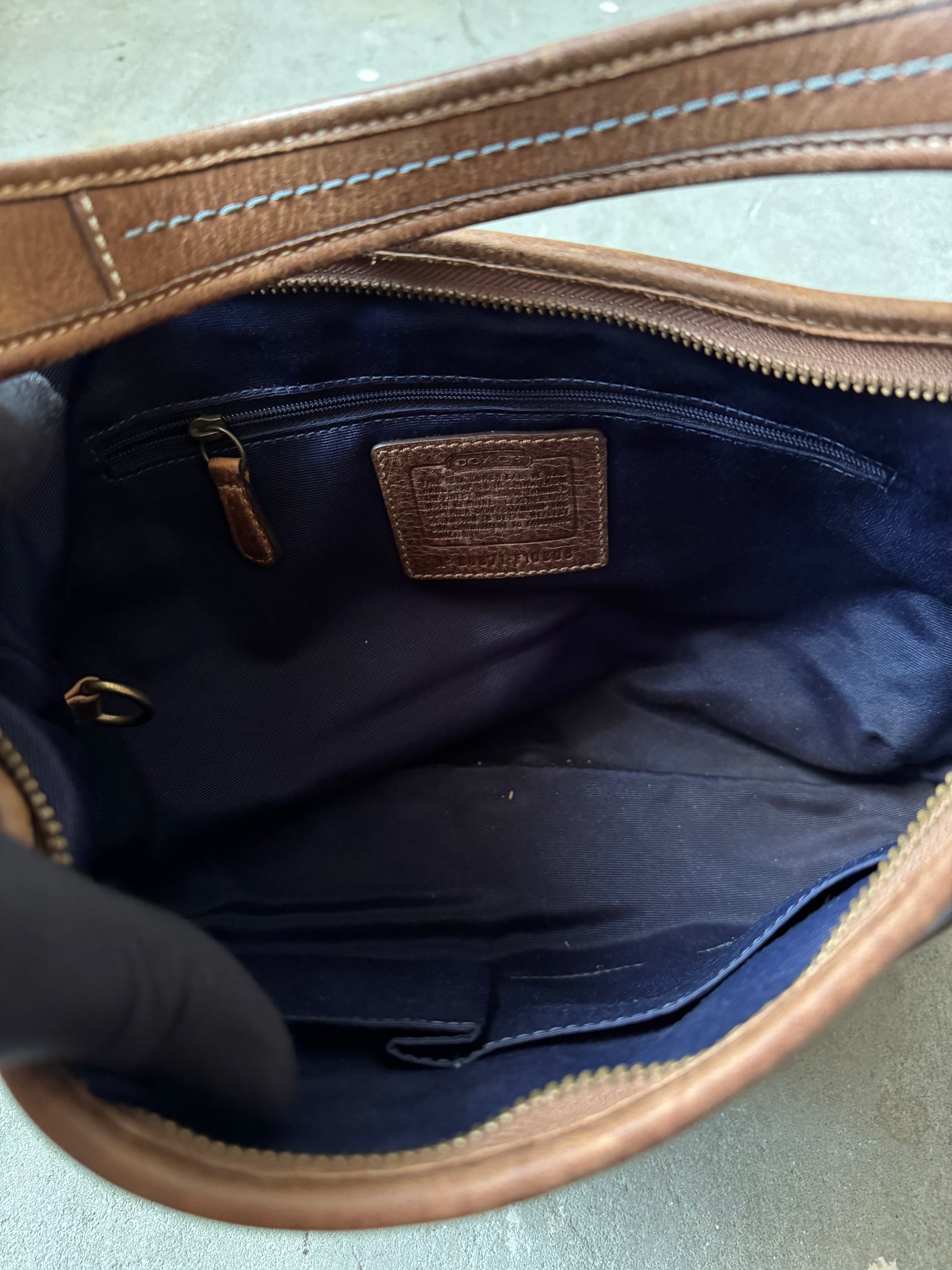 Coach Signature Ergo Hobo Patchwork Shoulder Bag