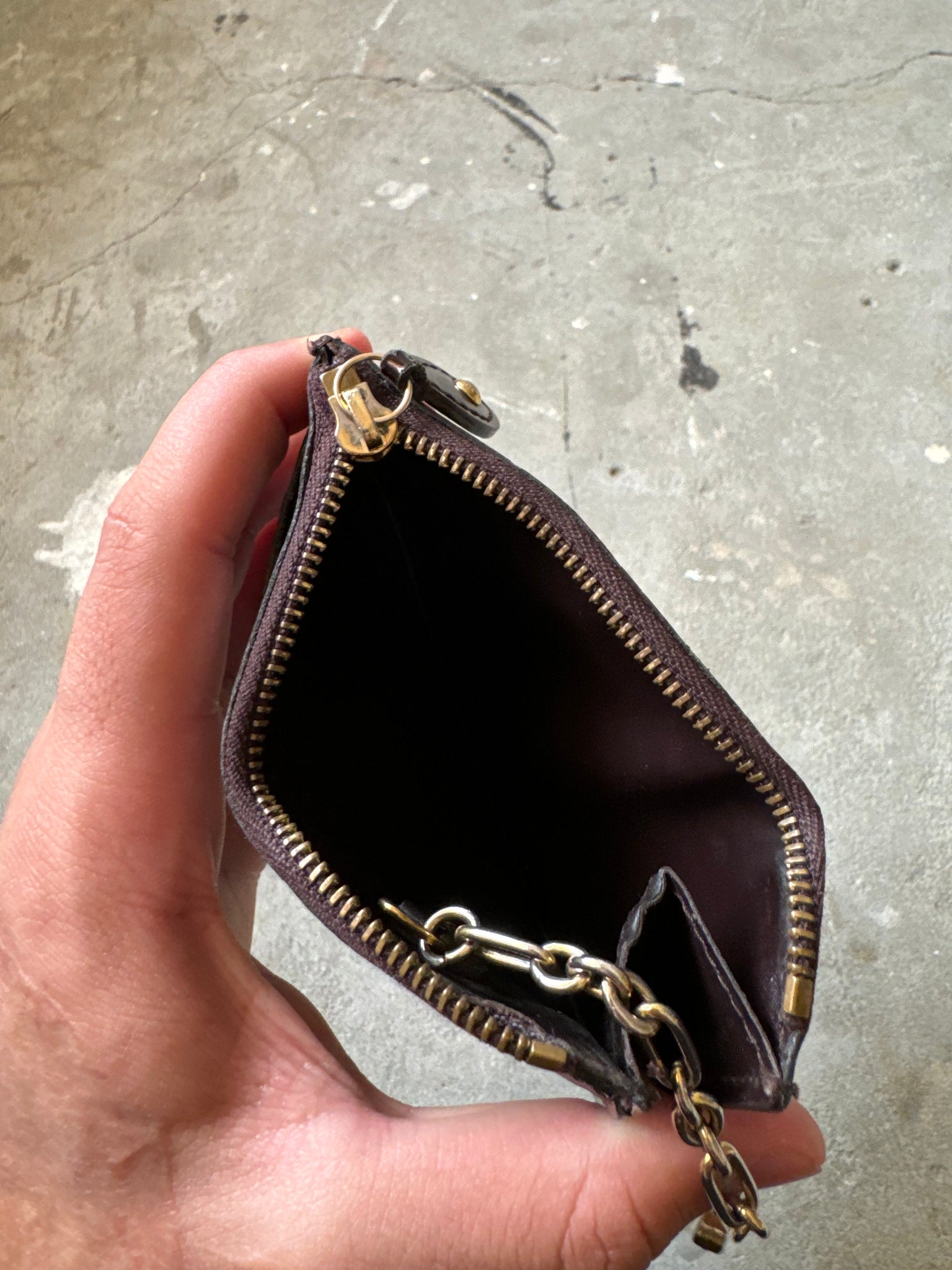 Louis Vuitton Vernis Pochette Coin Case Amethyst