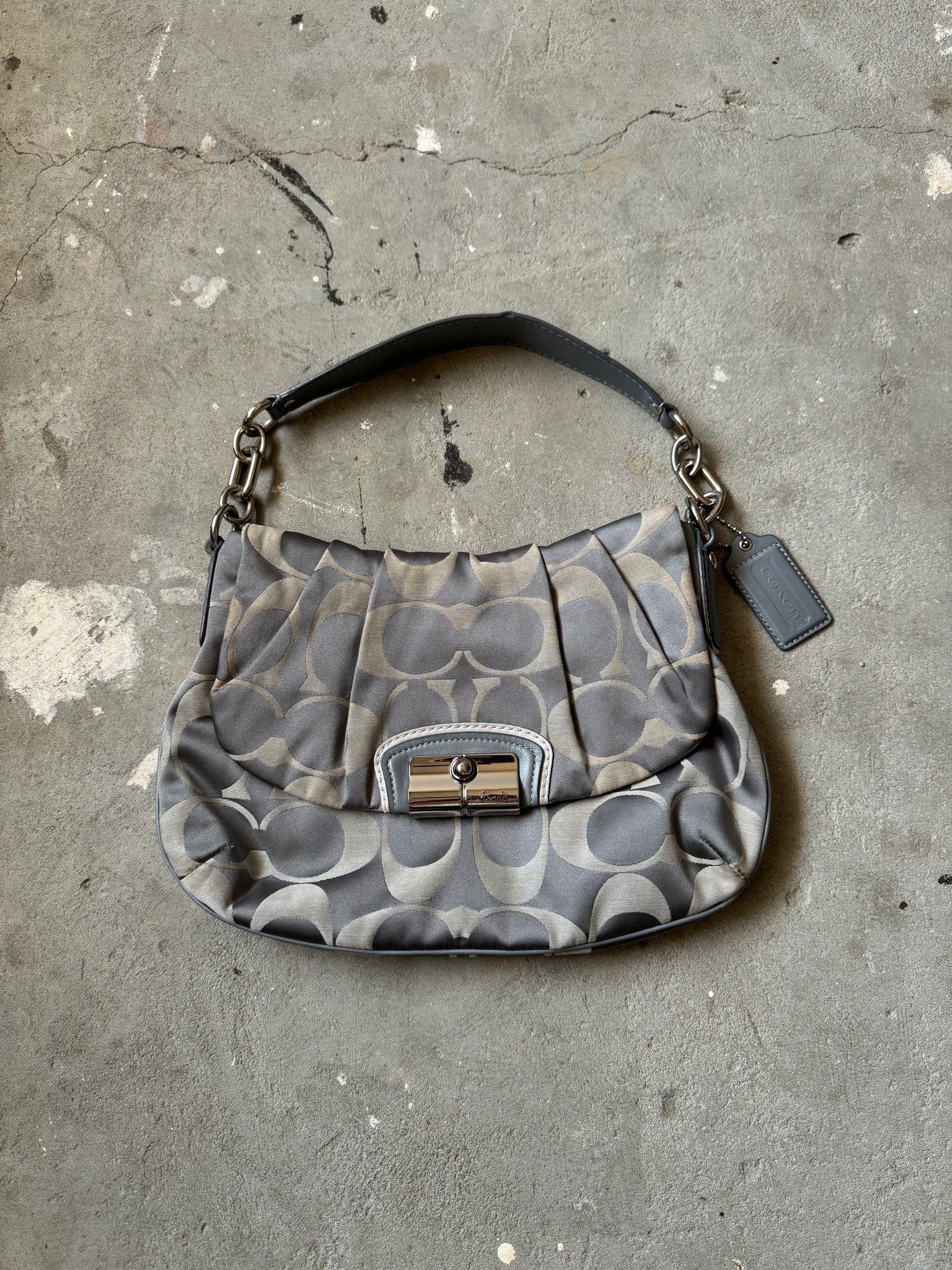 Coach Hobo ShoulderBag 'Grey/Silver'