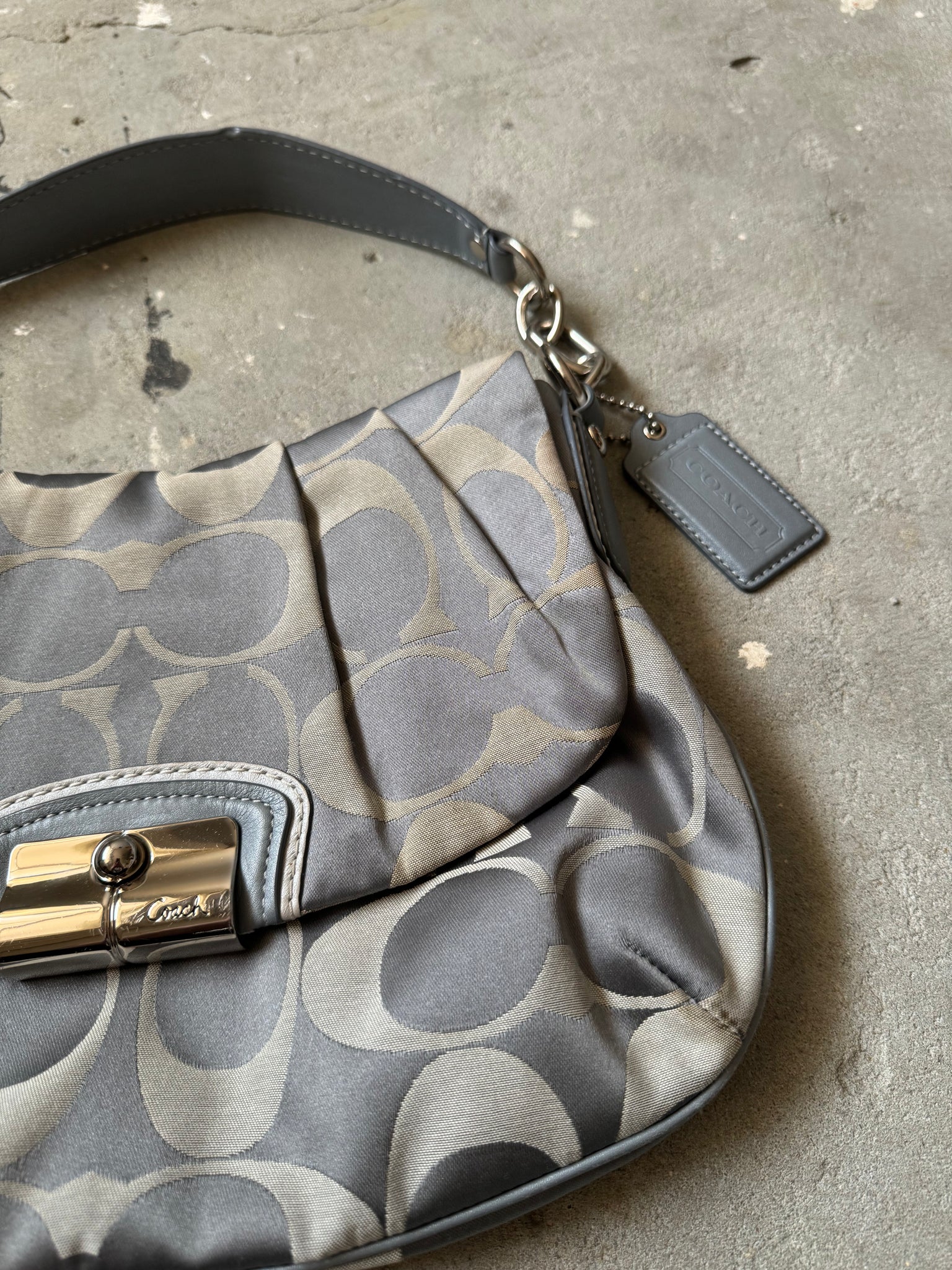 Coach Hobo ShoulderBag 'Grey/Silver'