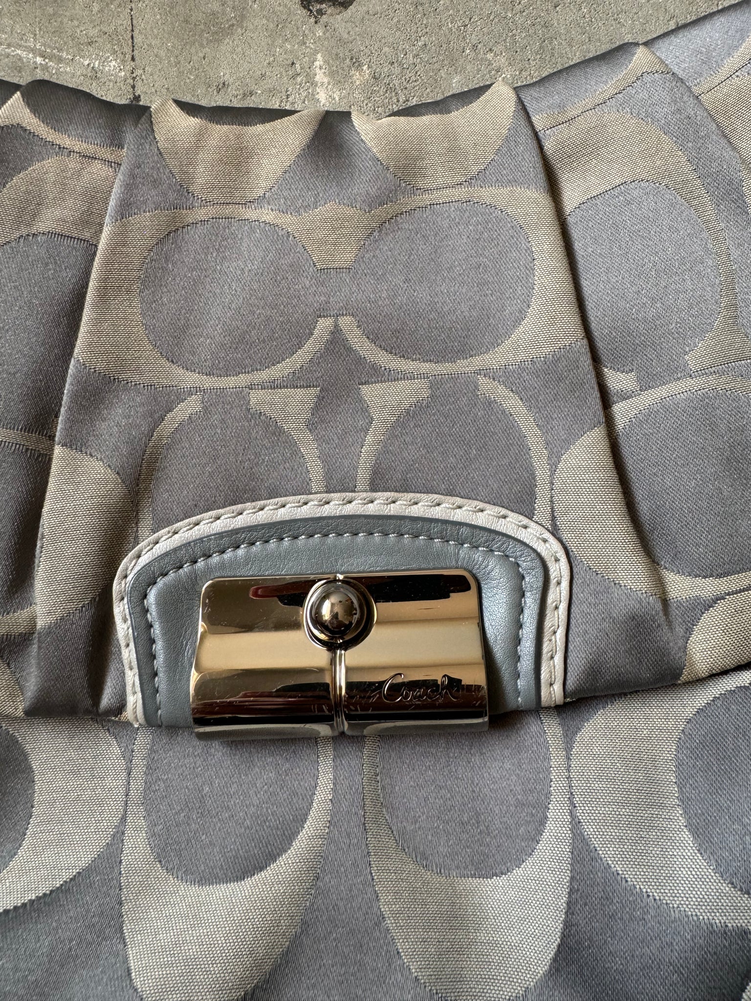 Coach Hobo ShoulderBag 'Grey/Silver'