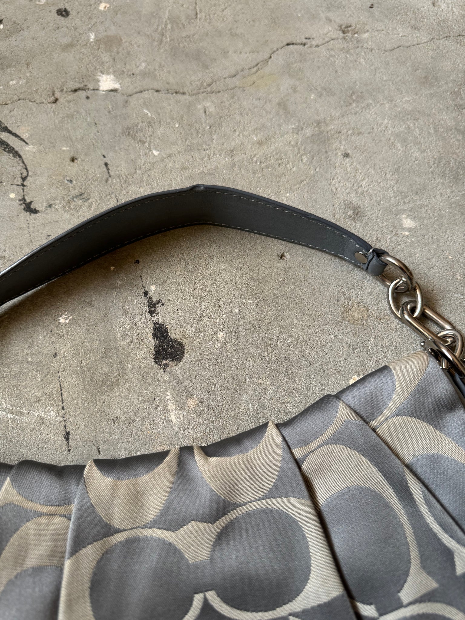 Coach Hobo ShoulderBag 'Grey/Silver'