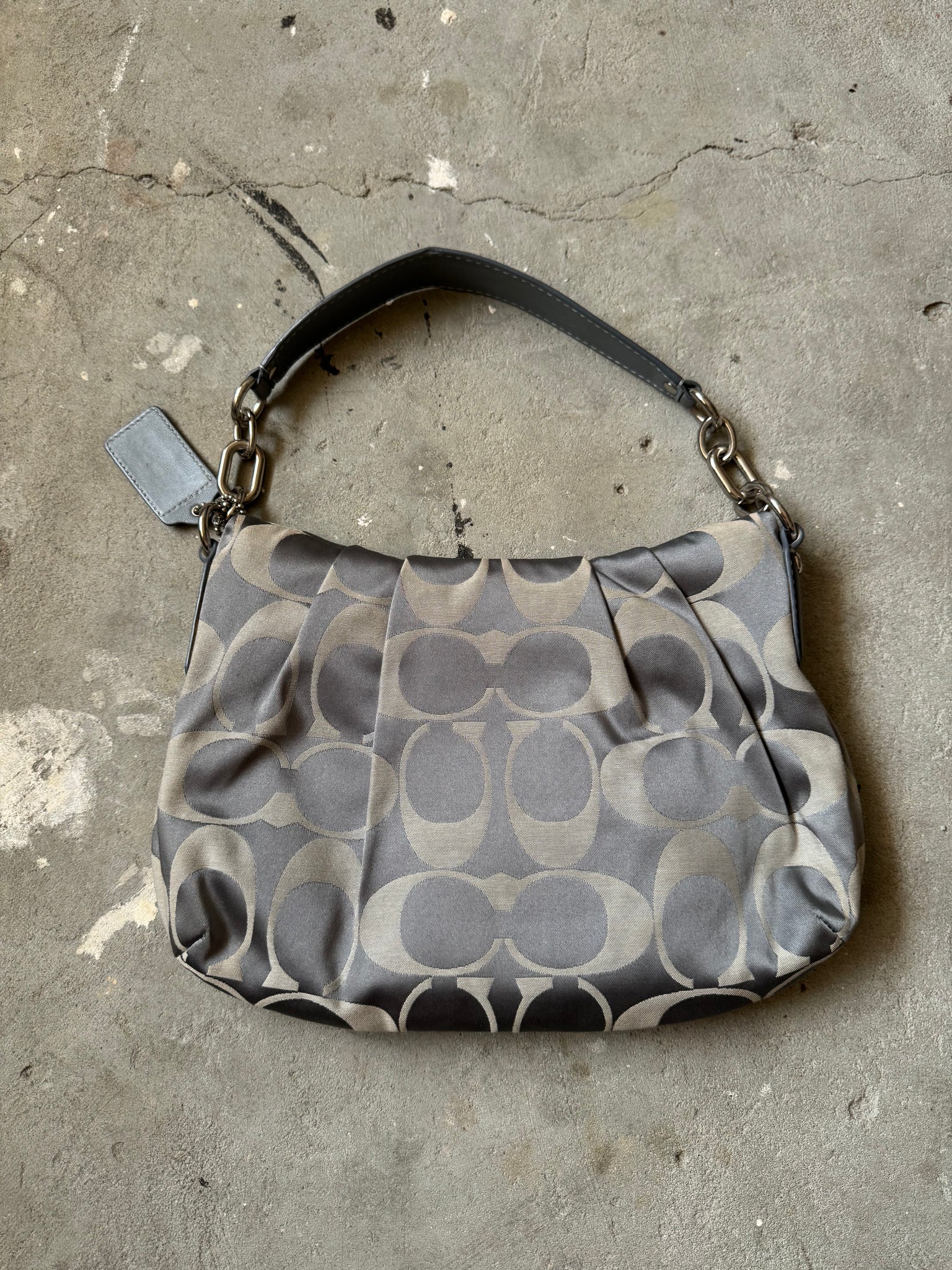 Coach Hobo ShoulderBag 'Grey/Silver'