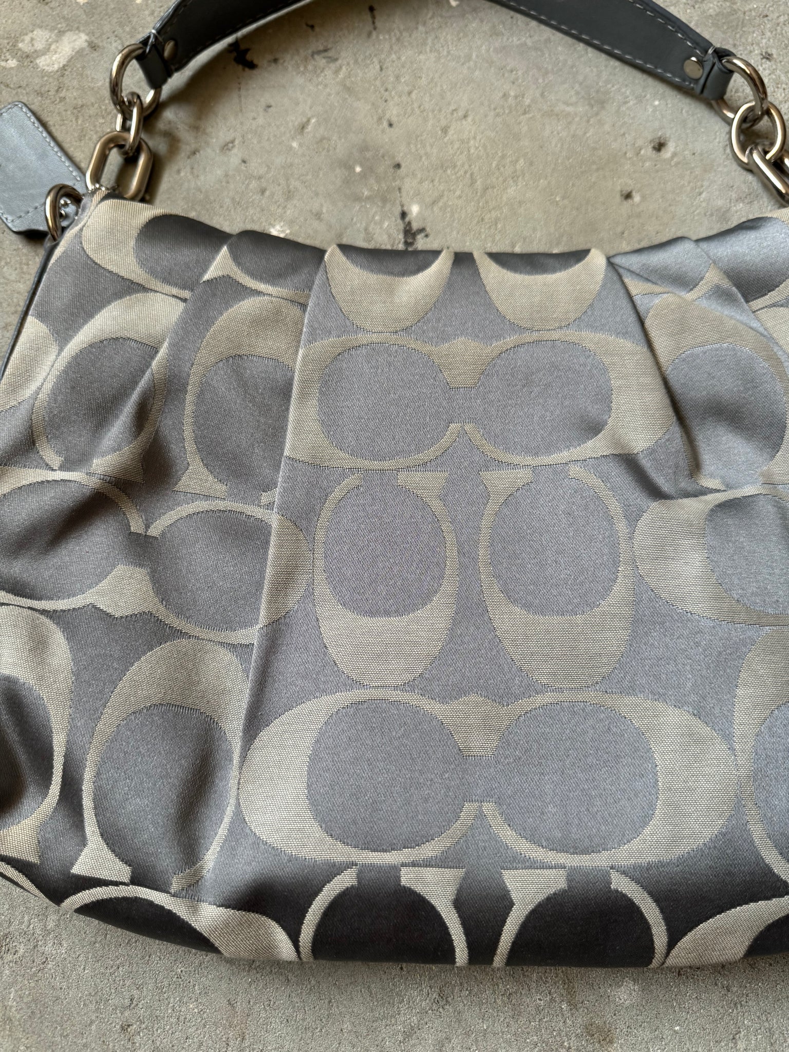 Coach Hobo ShoulderBag 'Grey/Silver'