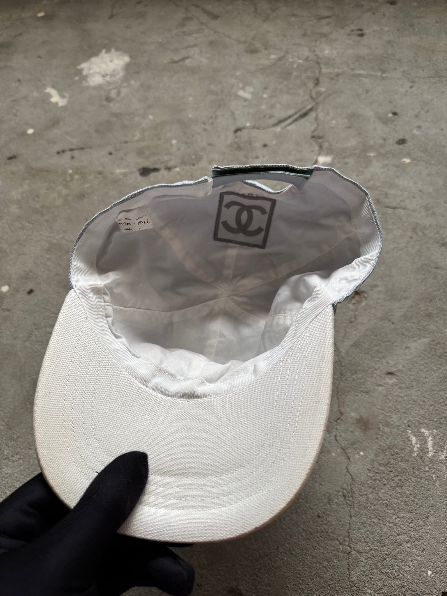Chanel Surf Logo Baseball Cap Blue