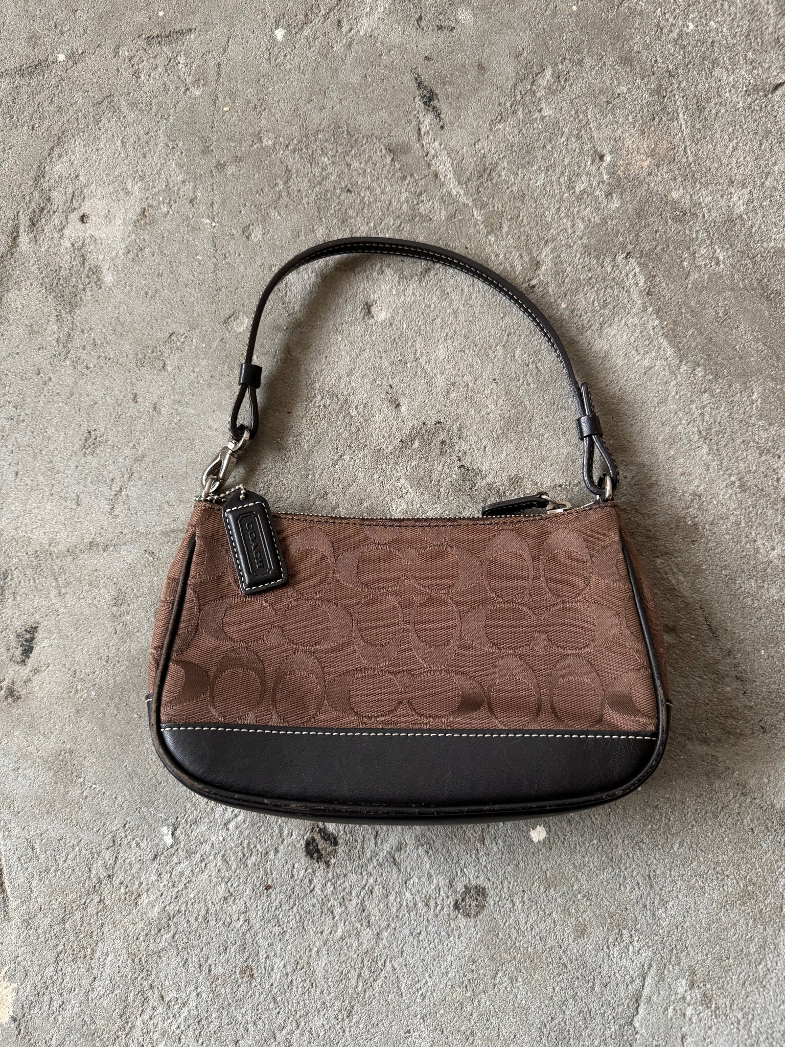 Coach Y2K Demi Shoulder Bag Brown/Black