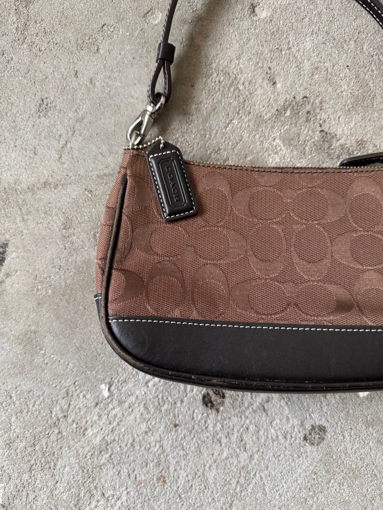 Coach Y2K Demi Shoulder Bag Brown/Black