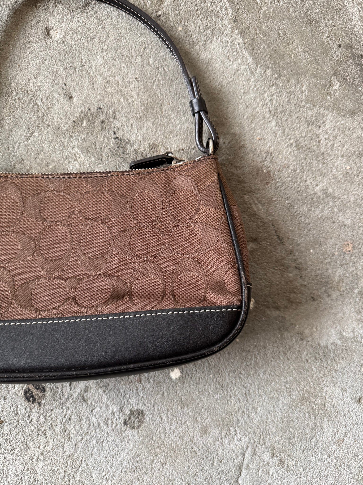 Coach Y2K Demi Shoulder Bag Brown/Black