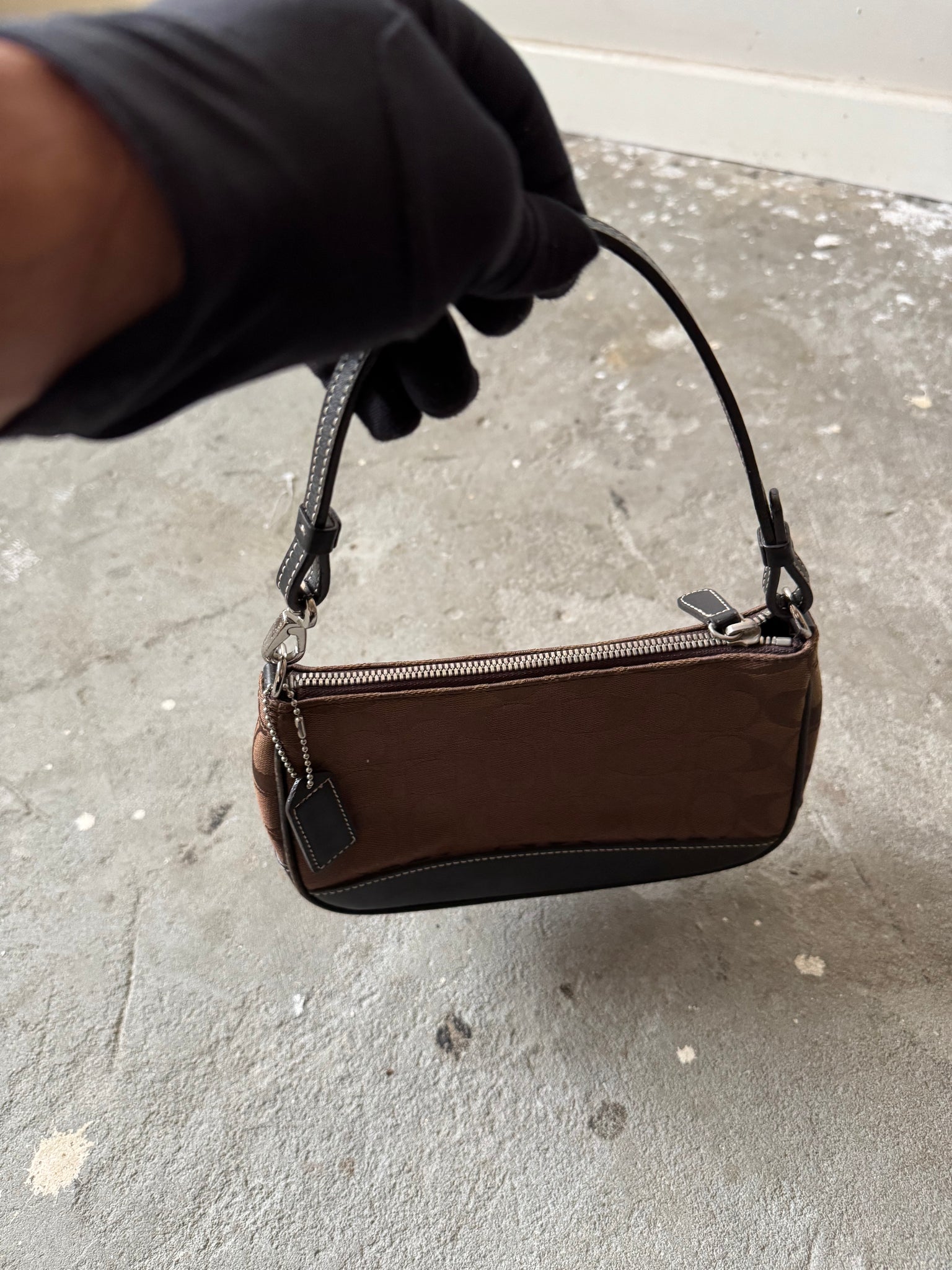 Coach Y2K Demi Shoulder Bag Brown/Black