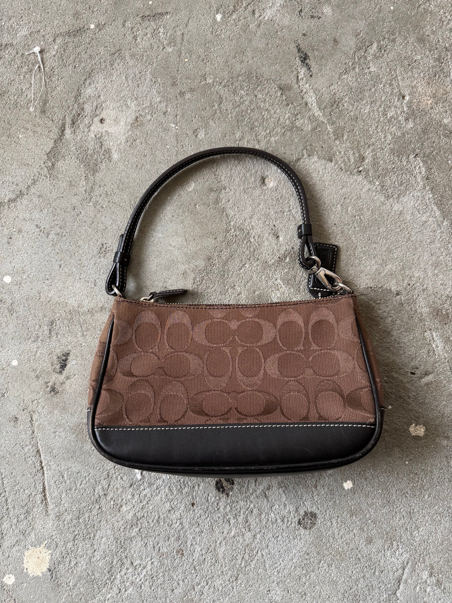 Coach Y2K Demi Shoulder Bag Brown/Black