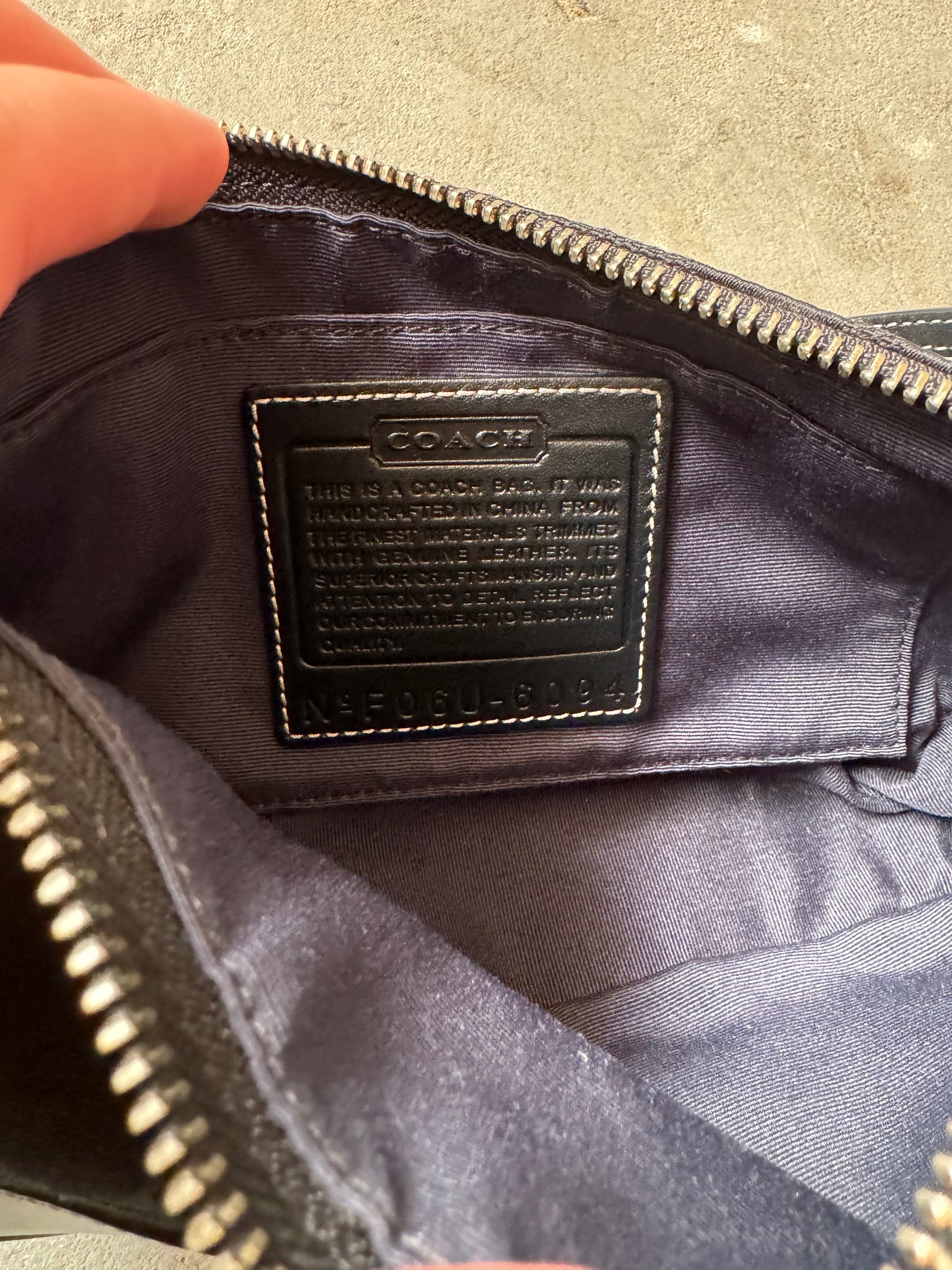 Coach Demi Pochette Shoulder Bag Black
