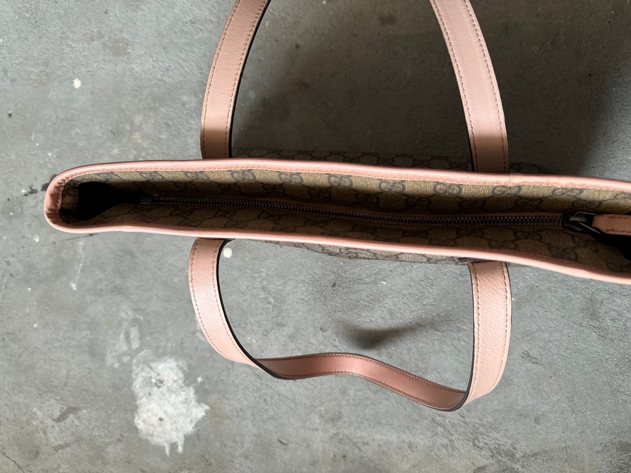 Gucci GG Monogram Canvas Brown/Pink
