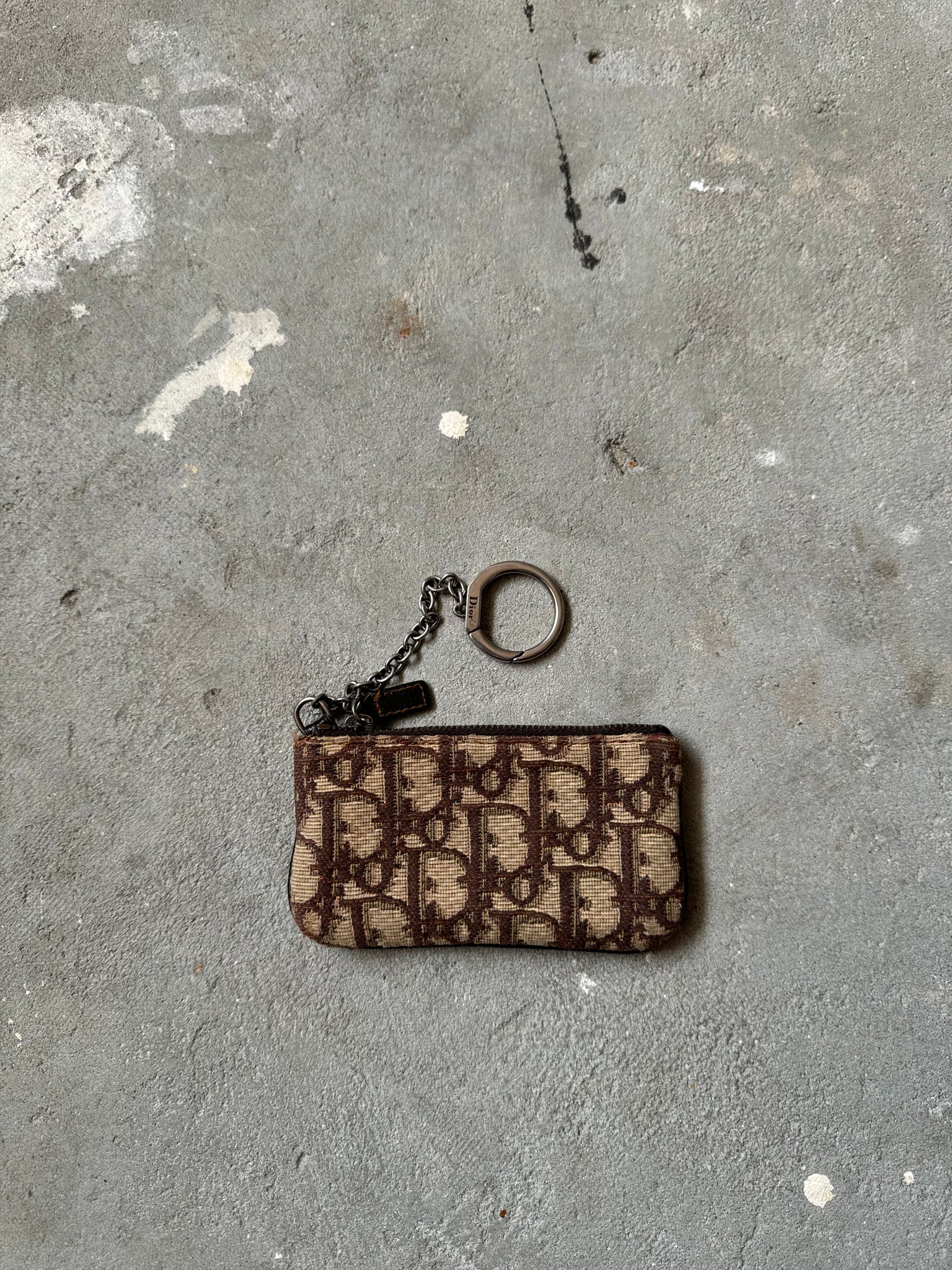 Dior Trotter Oblique Monogram Coin Pouch