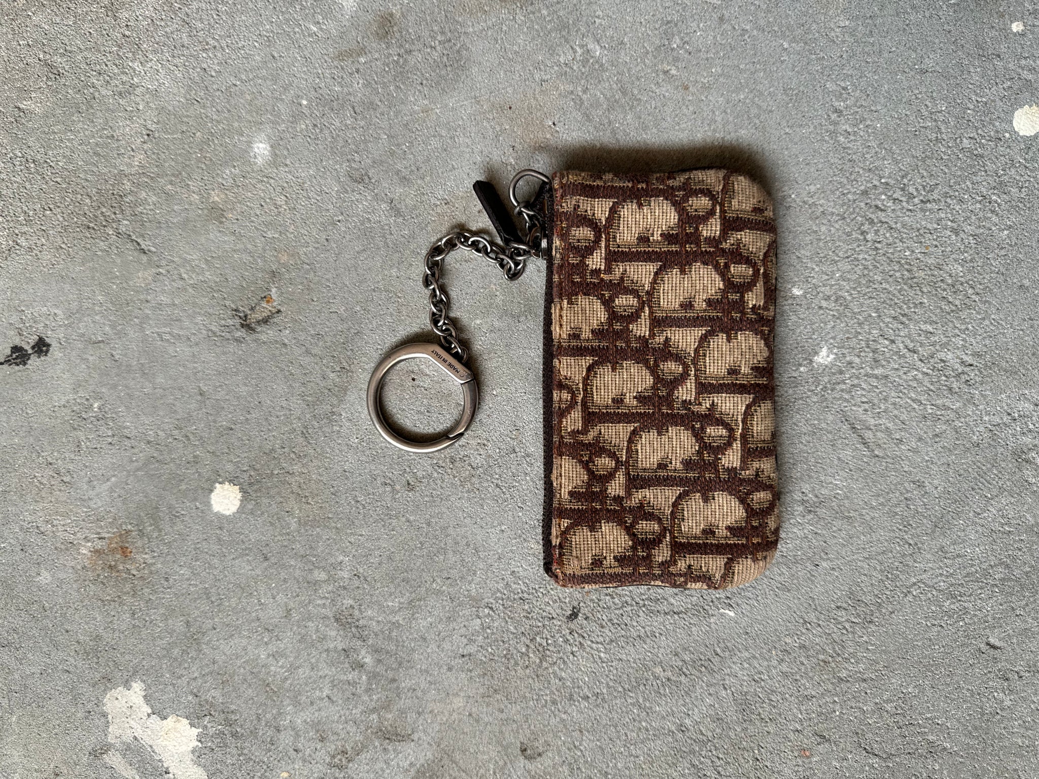 Dior Trotter Oblique Monogram Coin Pouch