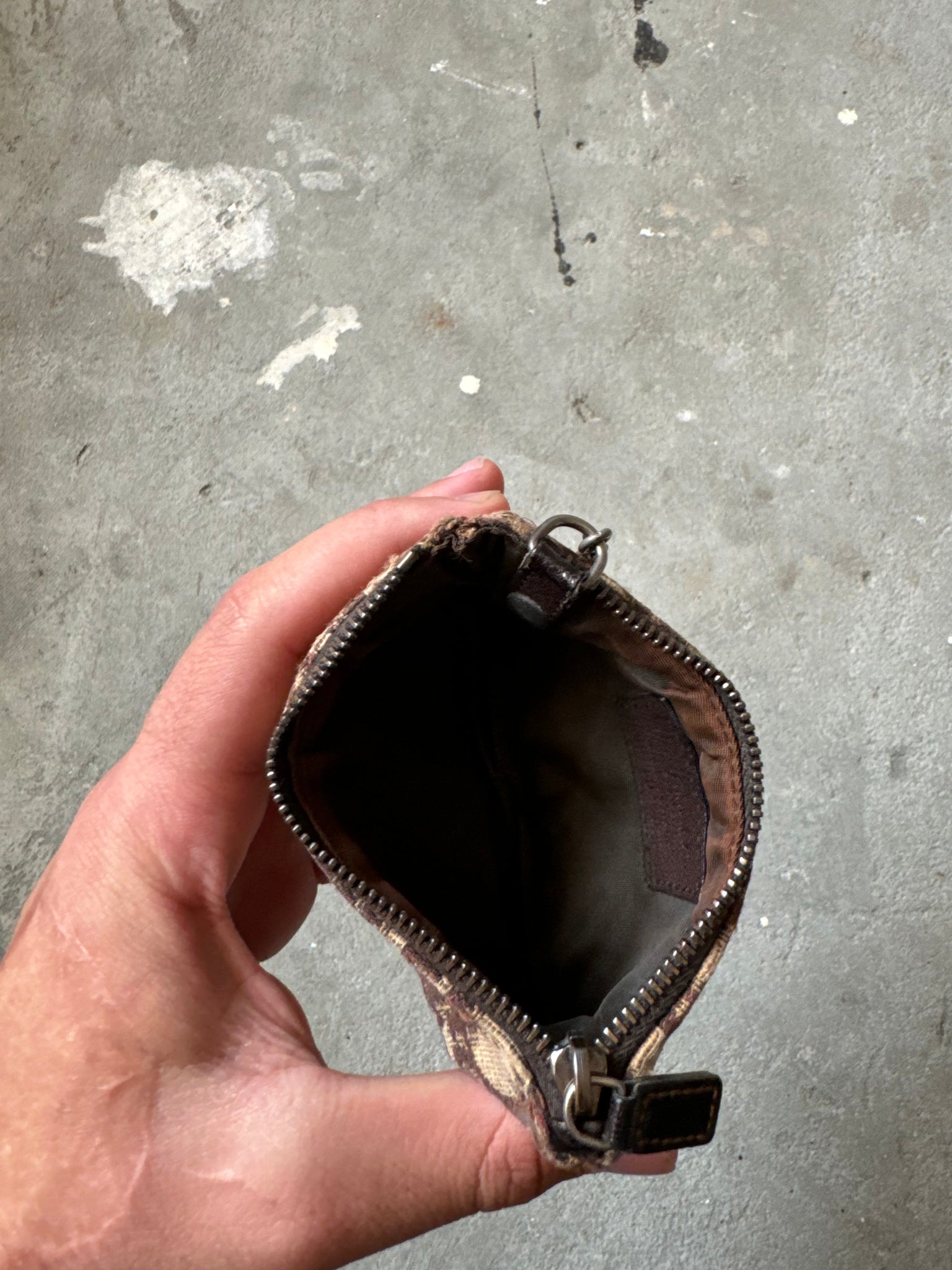 Dior Trotter Oblique Monogram Coin Pouch