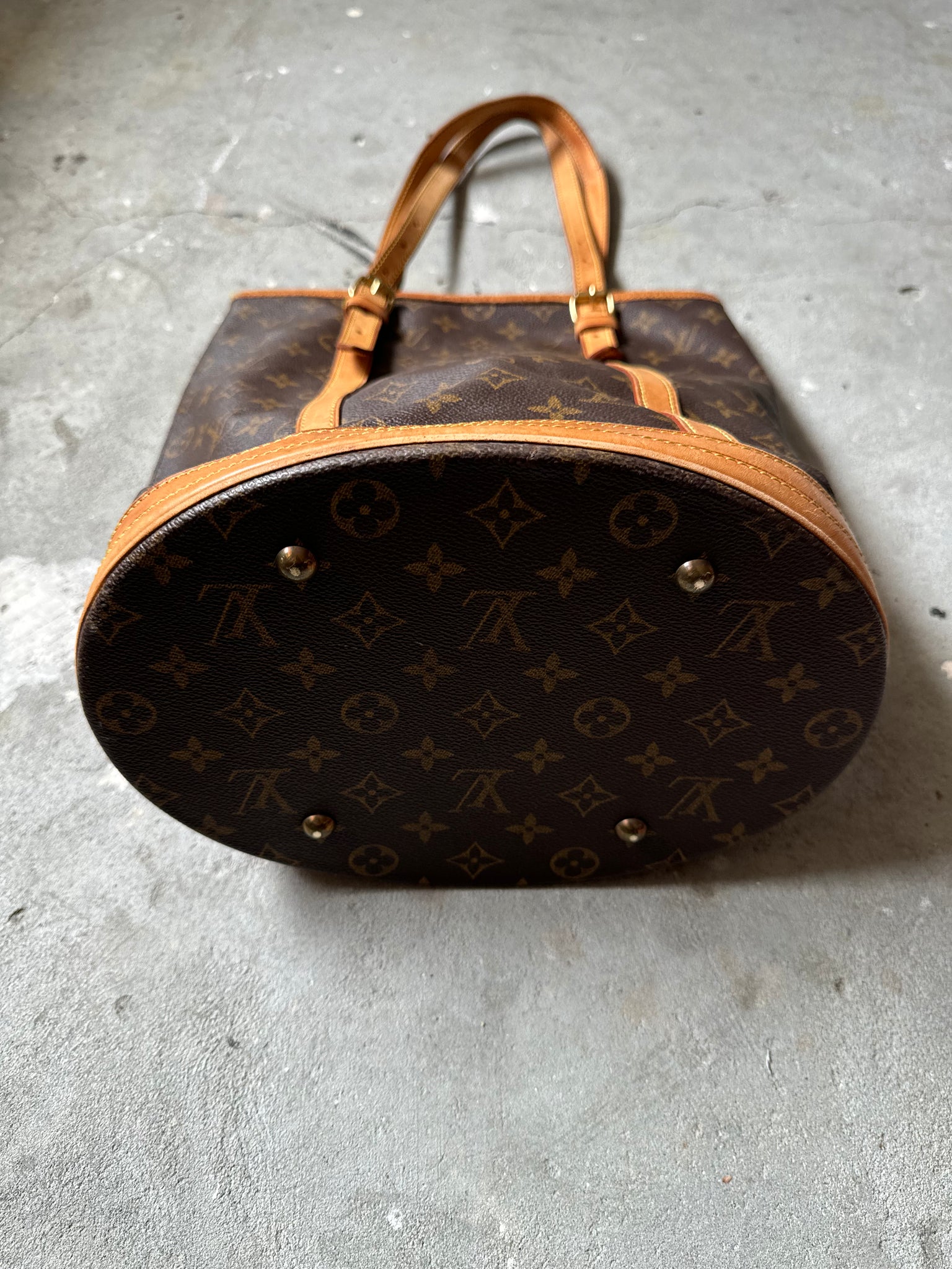 Louis Vuitton Monogram Canvas Bucket GM Bag