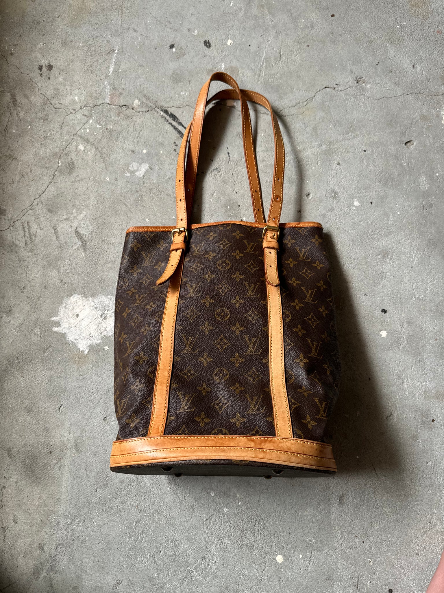 Louis Vuitton Monogram Canvas Bucket GM Bag