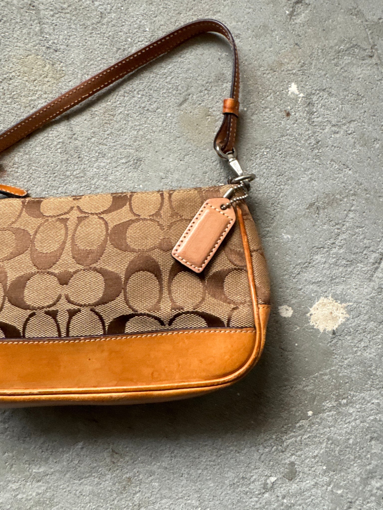 Coach Y2K Demi Shoulder Bag Tan