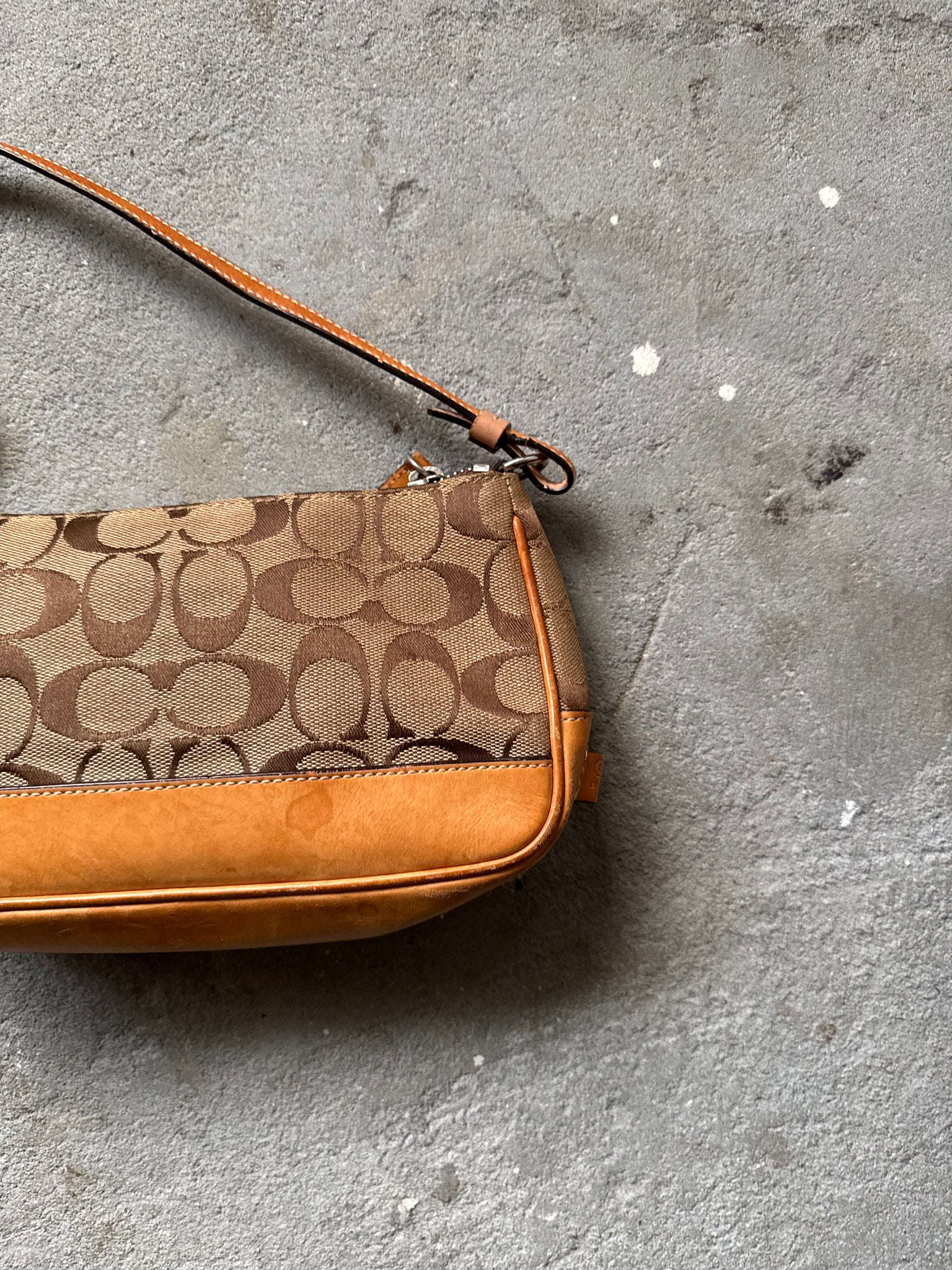 Coach Y2K Demi Shoulder Bag Tan