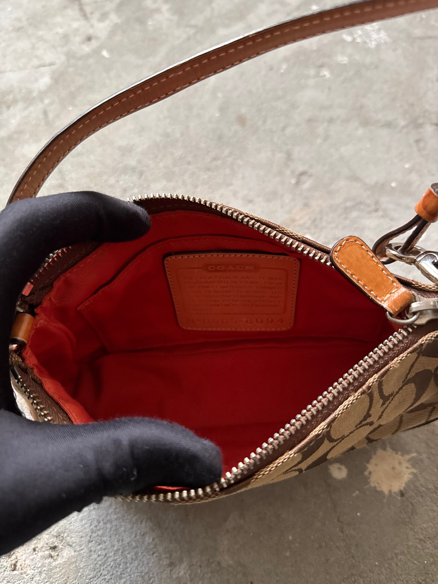 Coach Y2K Demi Shoulder Bag Tan