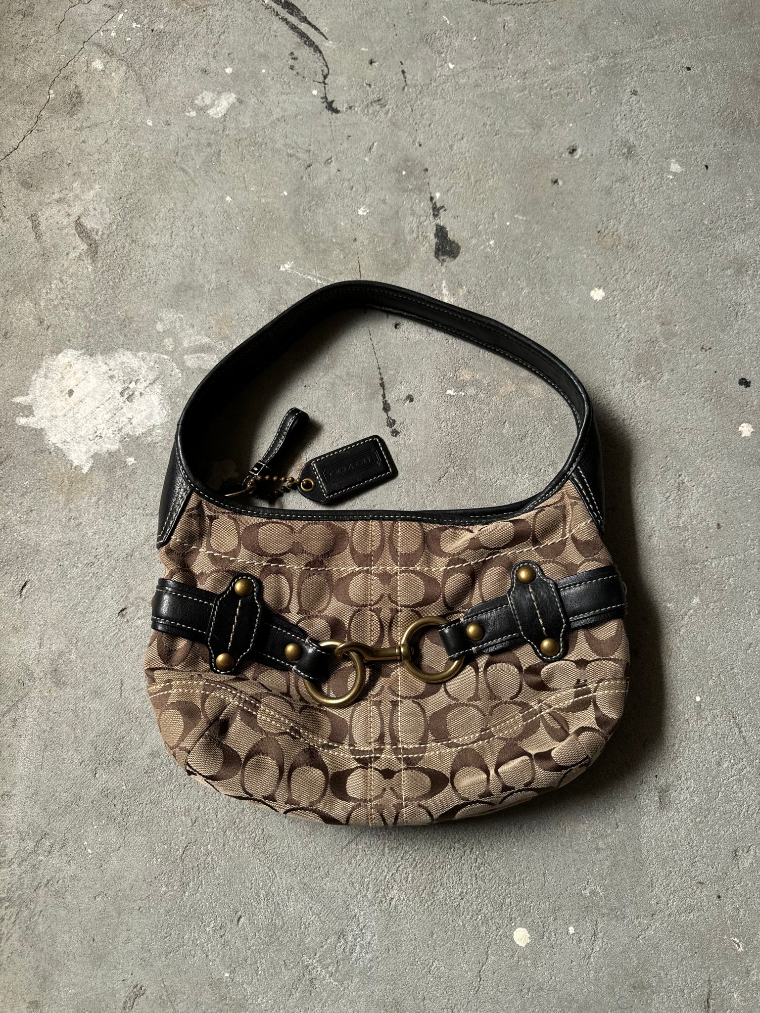 Coach Ergo Belted Hobo Shoulder Bag