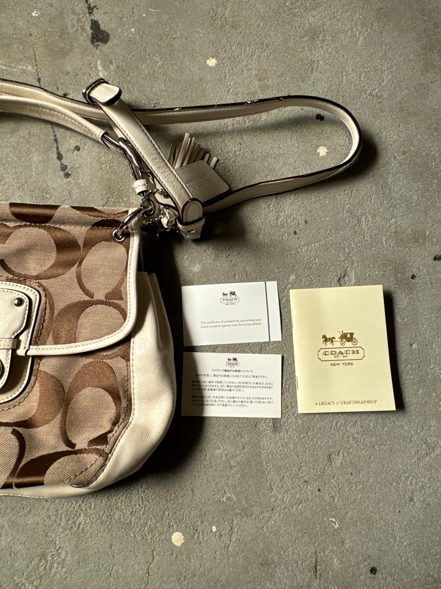 Coach 2Way Willis 70th Anniversary Crossbody/ShoulderBag
