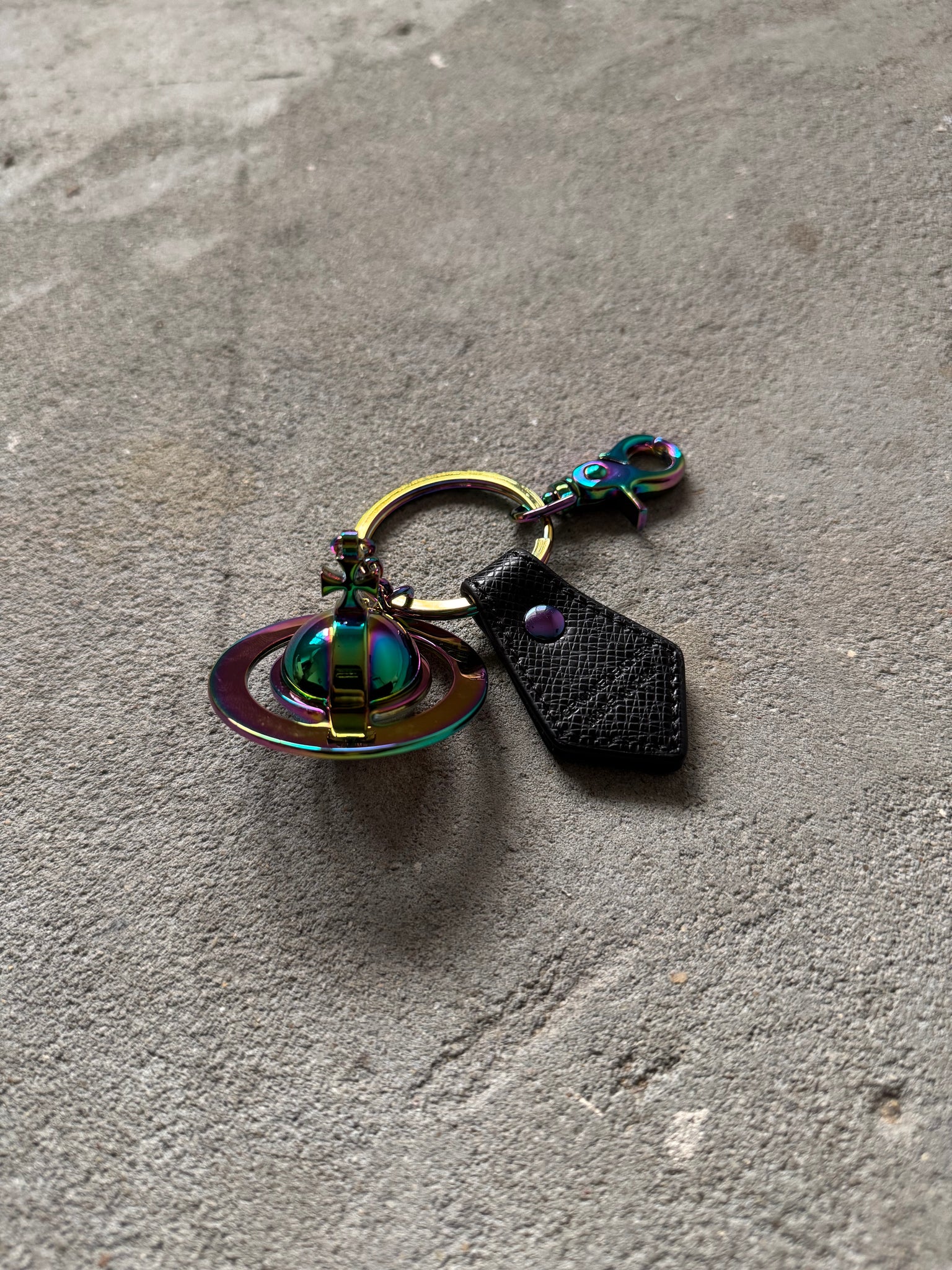 Vivienne Westwood 3D Orb Keychain Multicolour