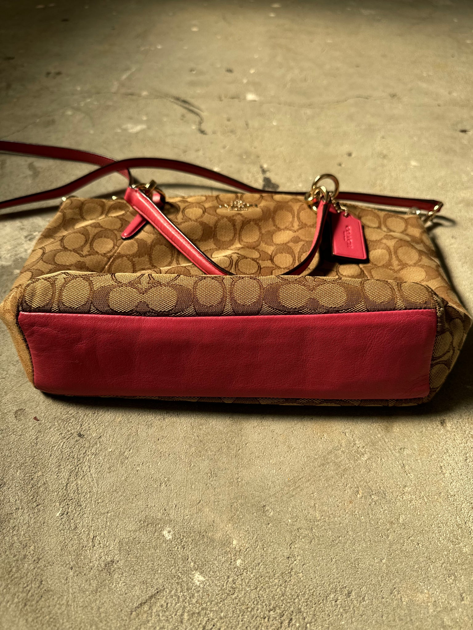 Coach 2Way Kelsey ShoulderBag Beige/Pink