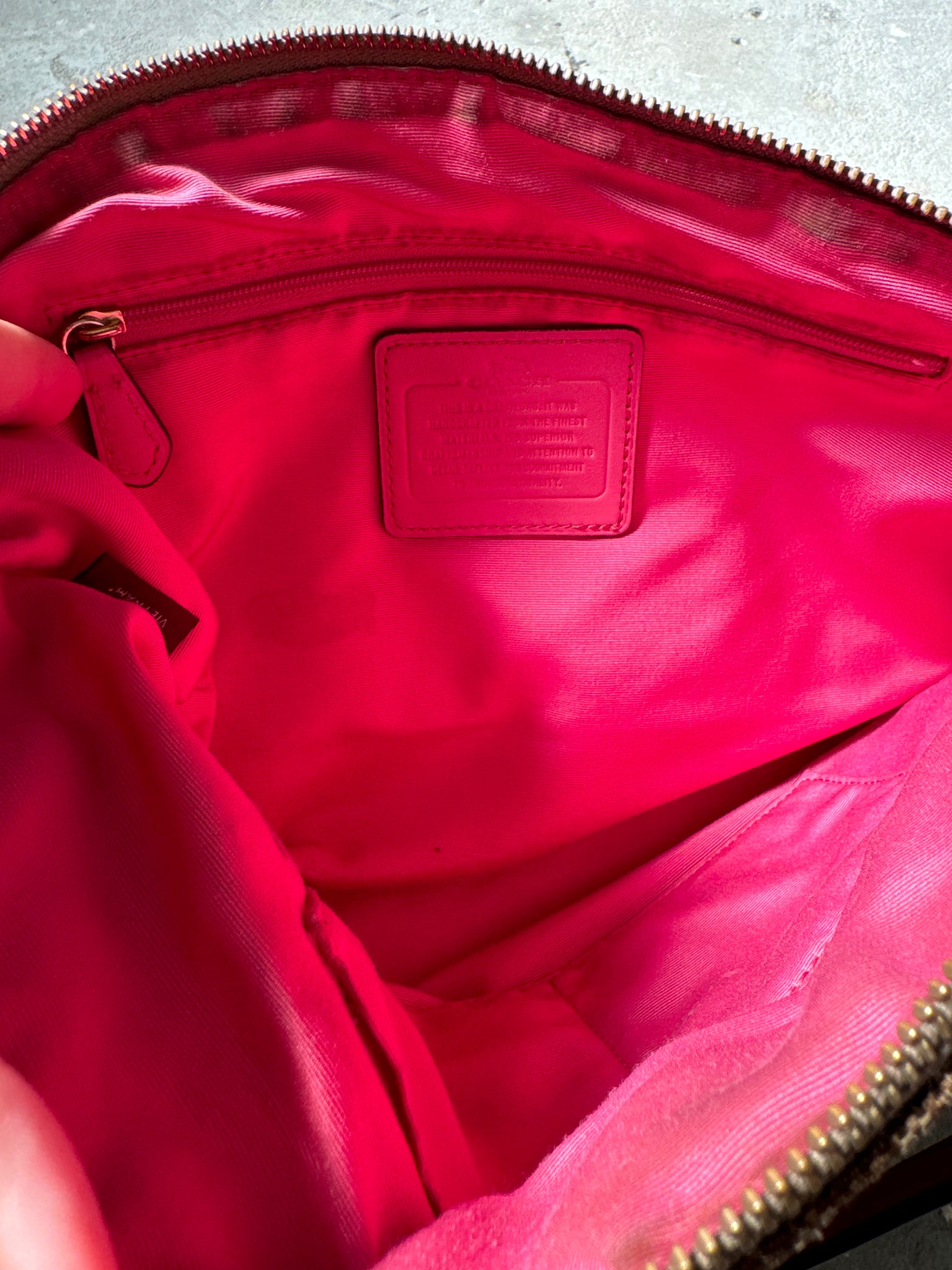 Coach 2Way Kelsey ShoulderBag Beige/Pink
