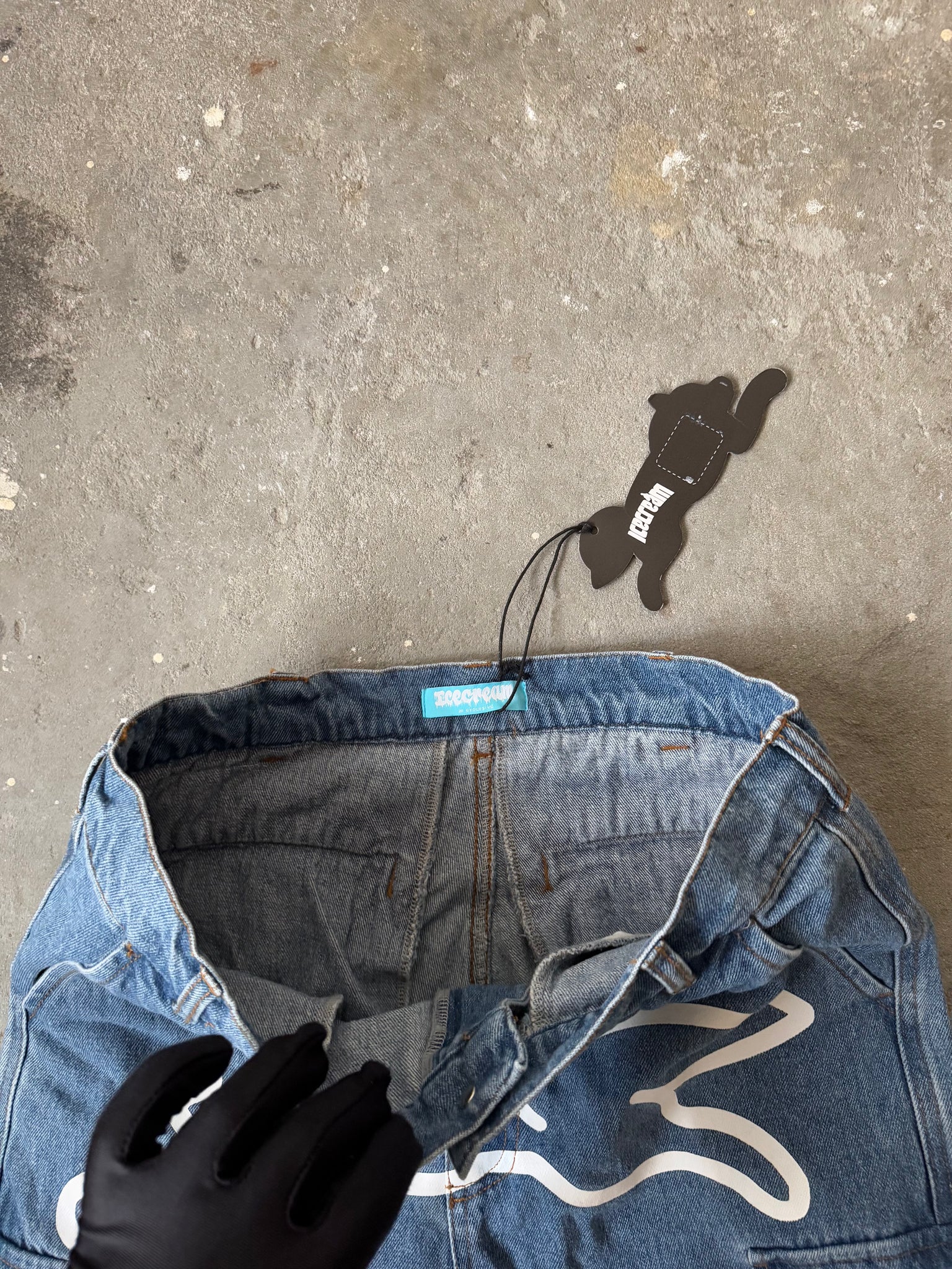 Billionaire Boys Club 2Way Denim Cargo Pants Blue