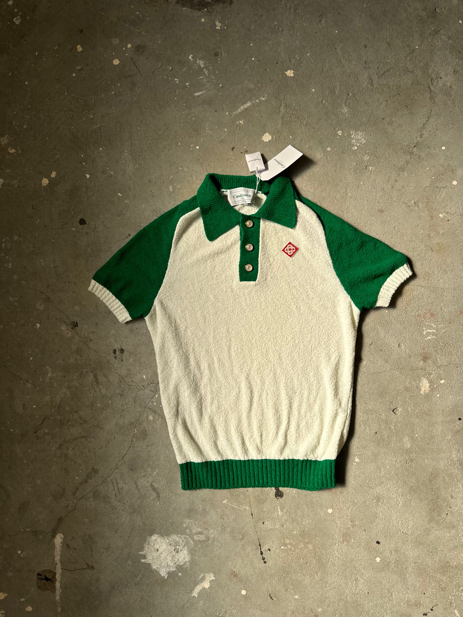 Casablanca Colour Blocking Bounce Polo (Size M)
