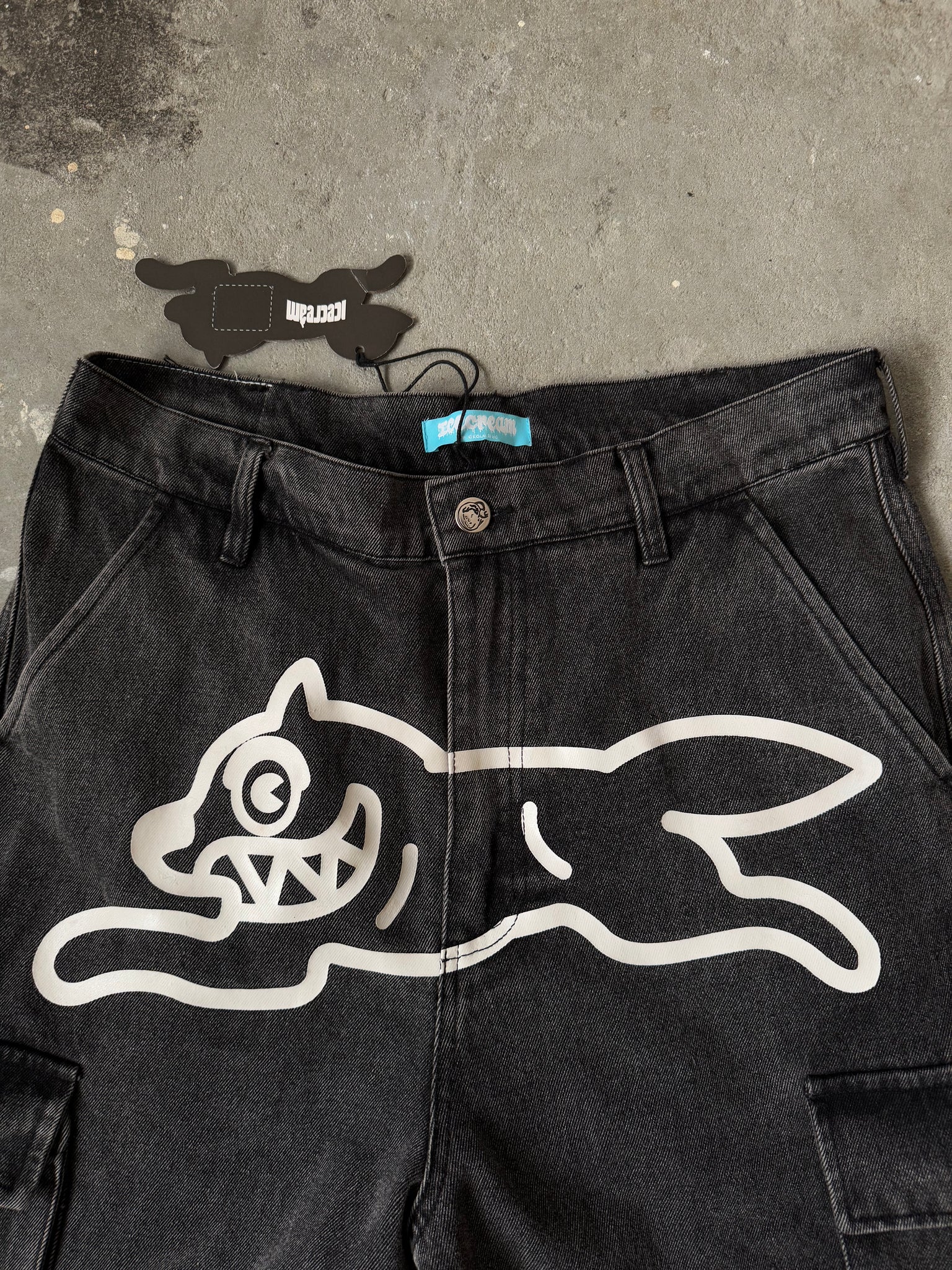 Billionaire Boys Club 2Way Denim Cargo Pants Black
