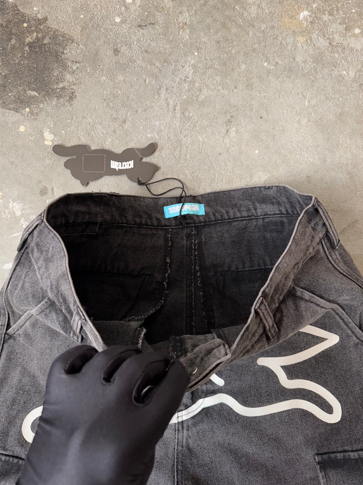 Billionaire Boys Club 2Way Denim Cargo Pants Black