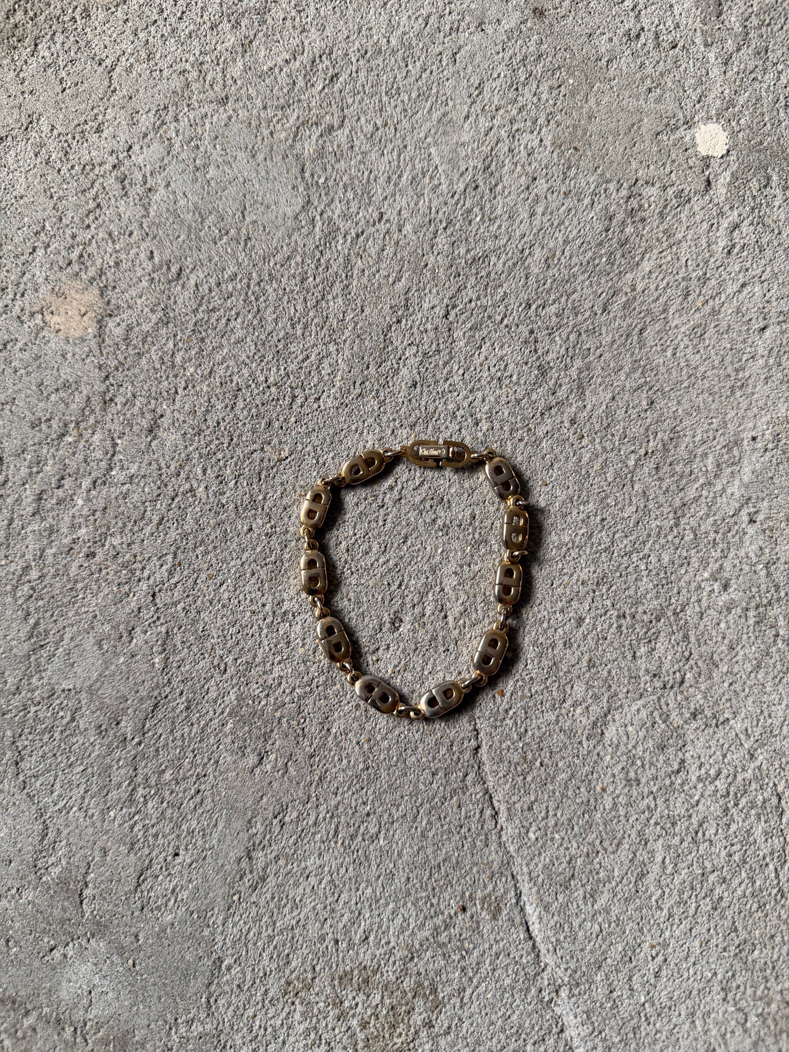 Dior CD Chain Bracelet Gold