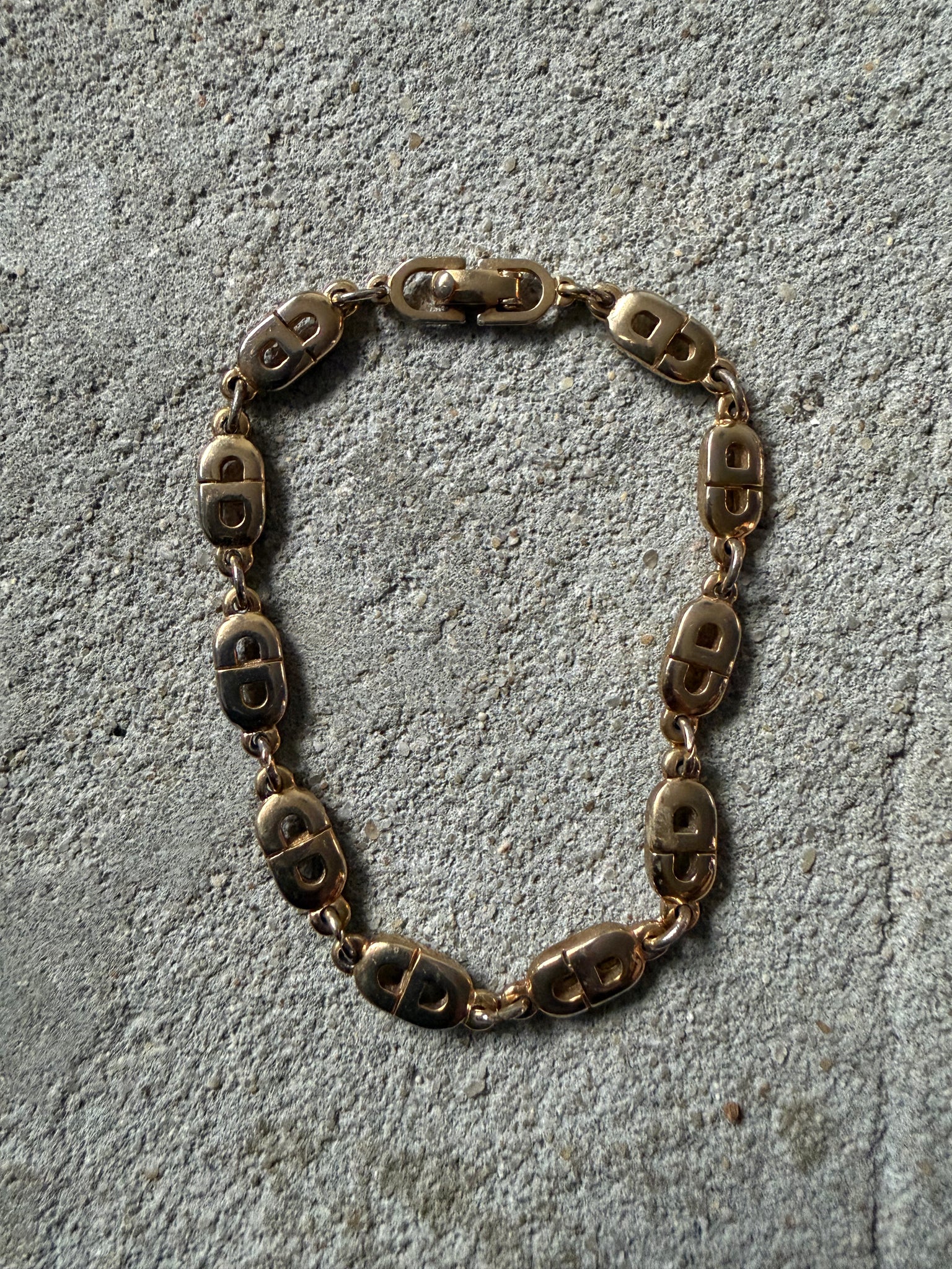 Dior CD Chain Bracelet Gold