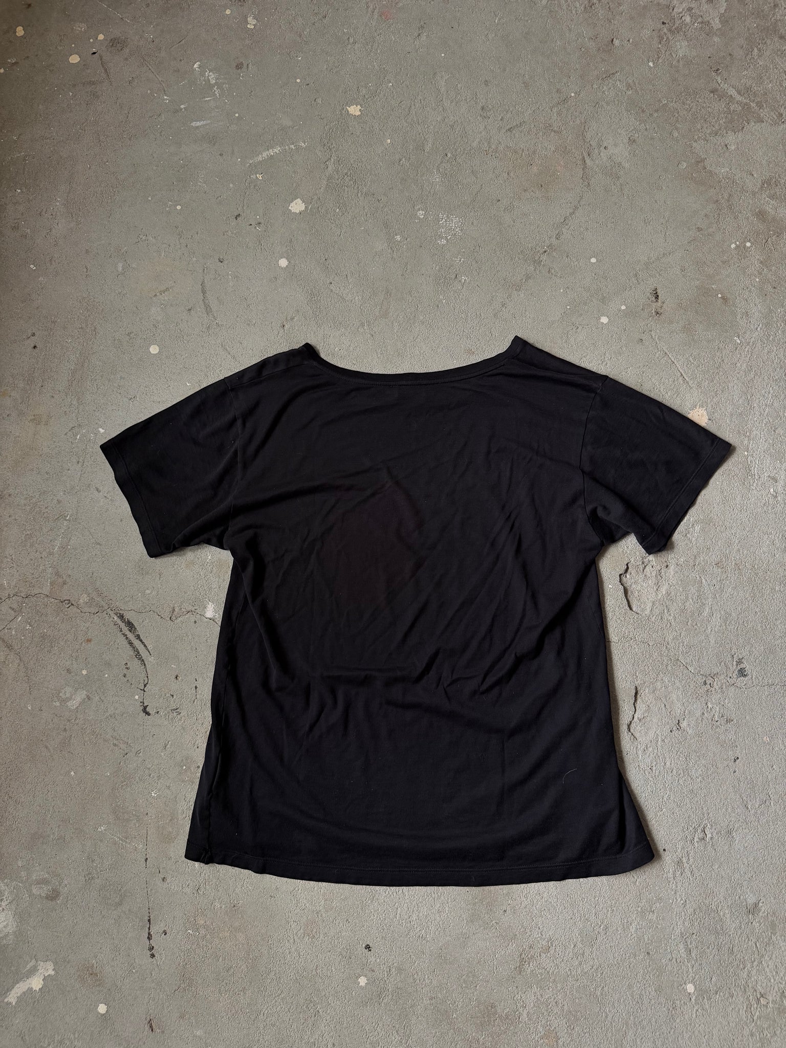 Saint Laurent Vampire Lips T Shirt Black