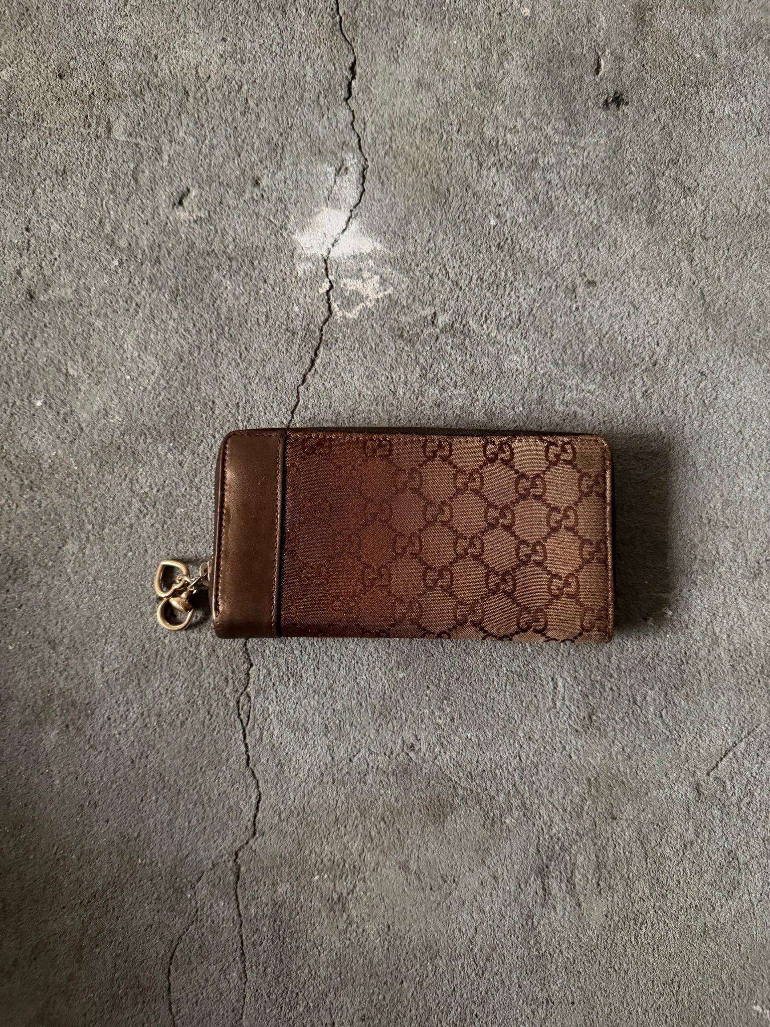 Gucci GG Monogram Contiental Long Wallet Bronze – Curated by Charbel