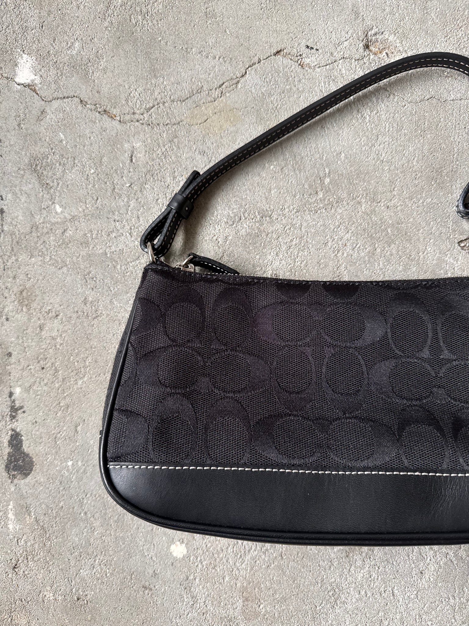 Coach Y2K Demi Shoulder Bag Black