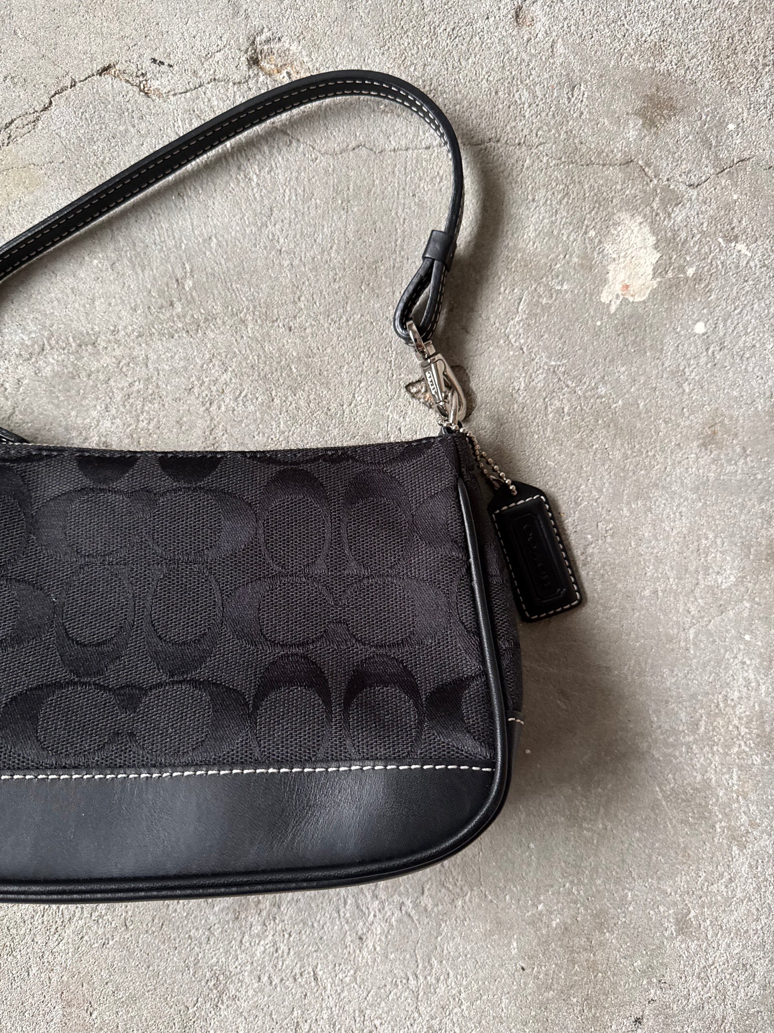 Coach Y2K Demi Shoulder Bag Black