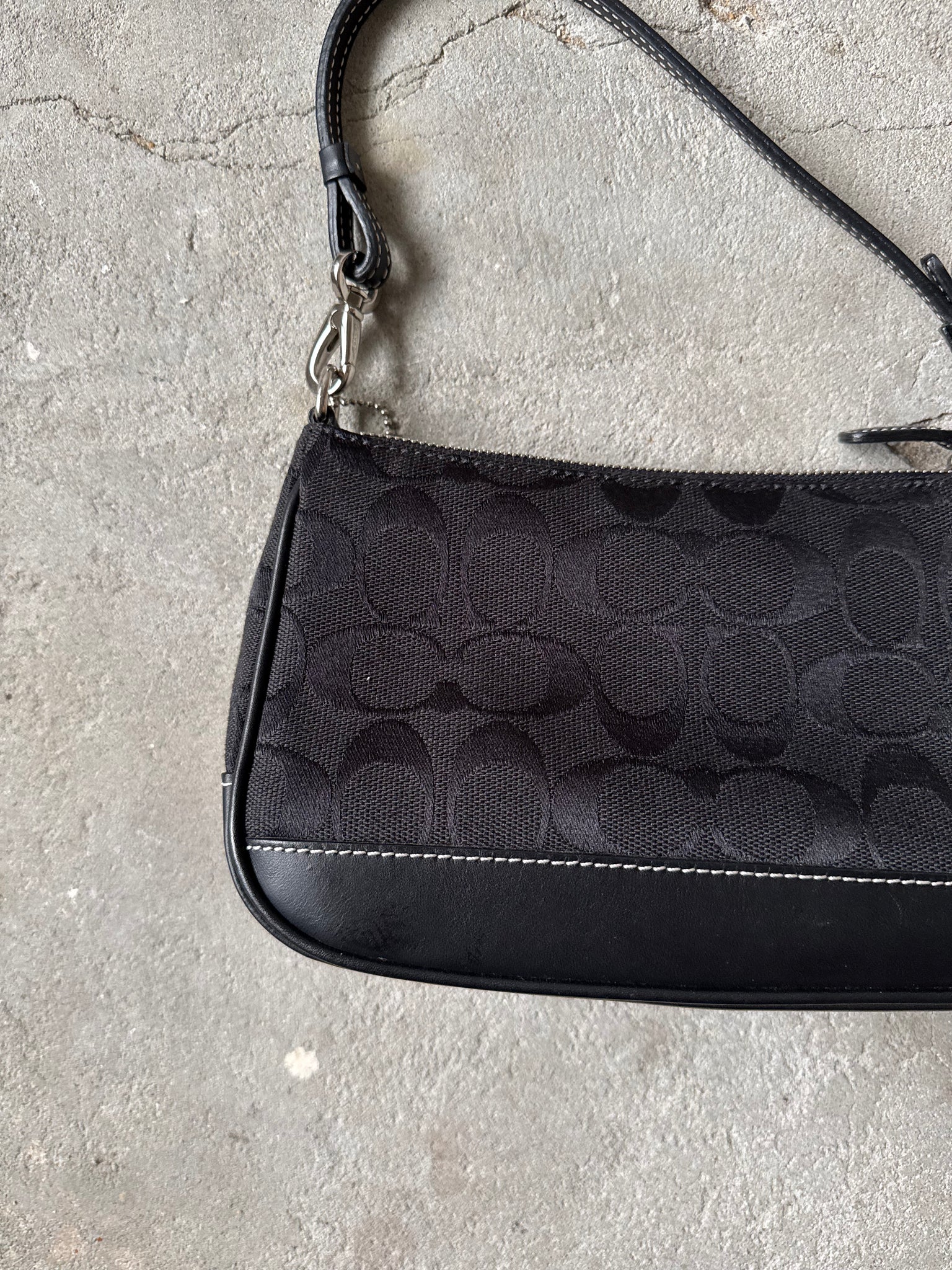 Coach Y2K Demi Shoulder Bag Black
