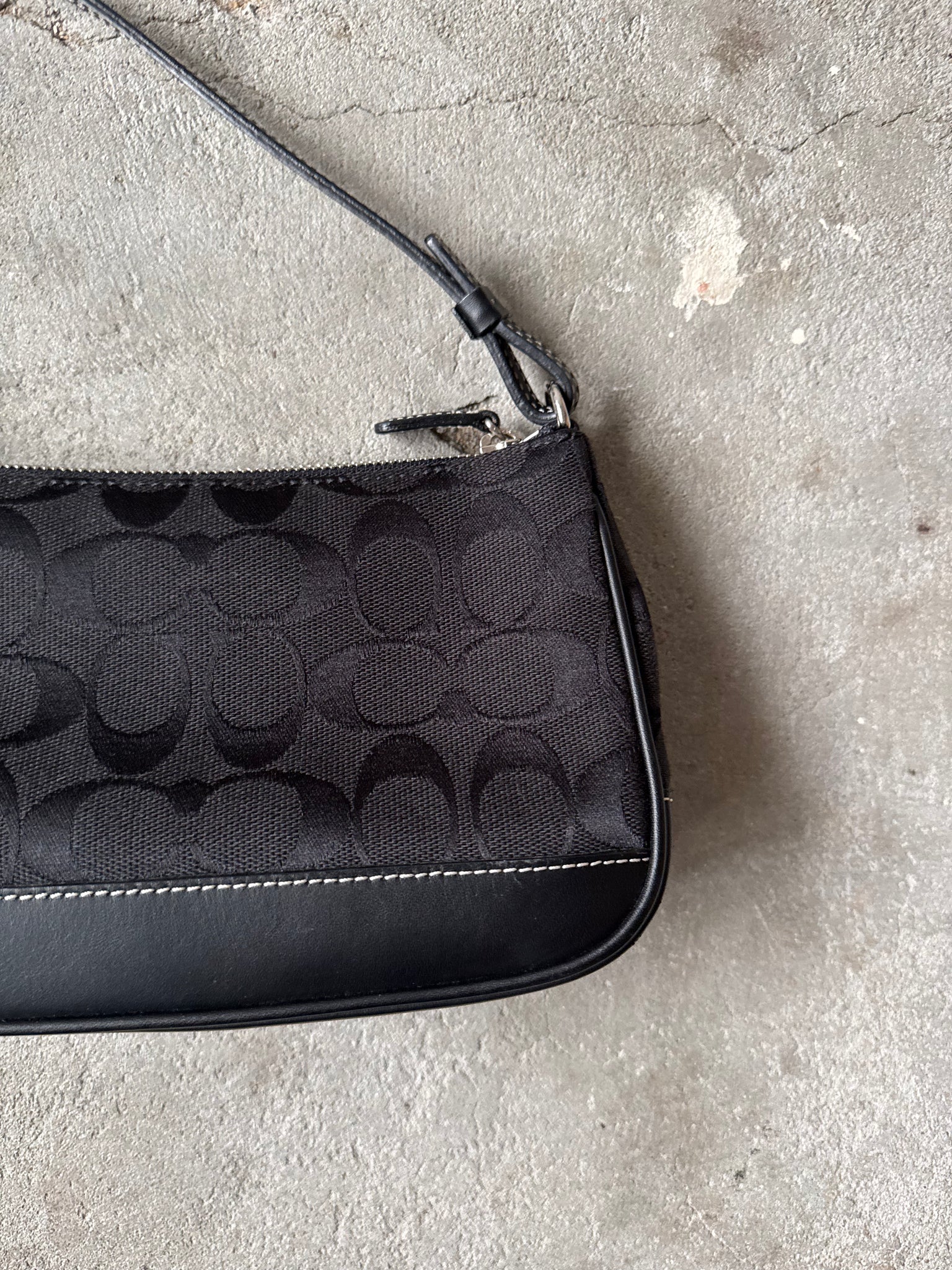 Coach Y2K Demi Shoulder Bag Black