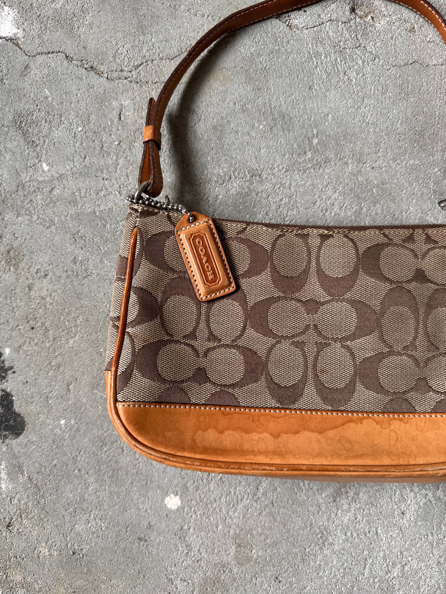 Coach Y2K Demi Shoulder Bag Tan