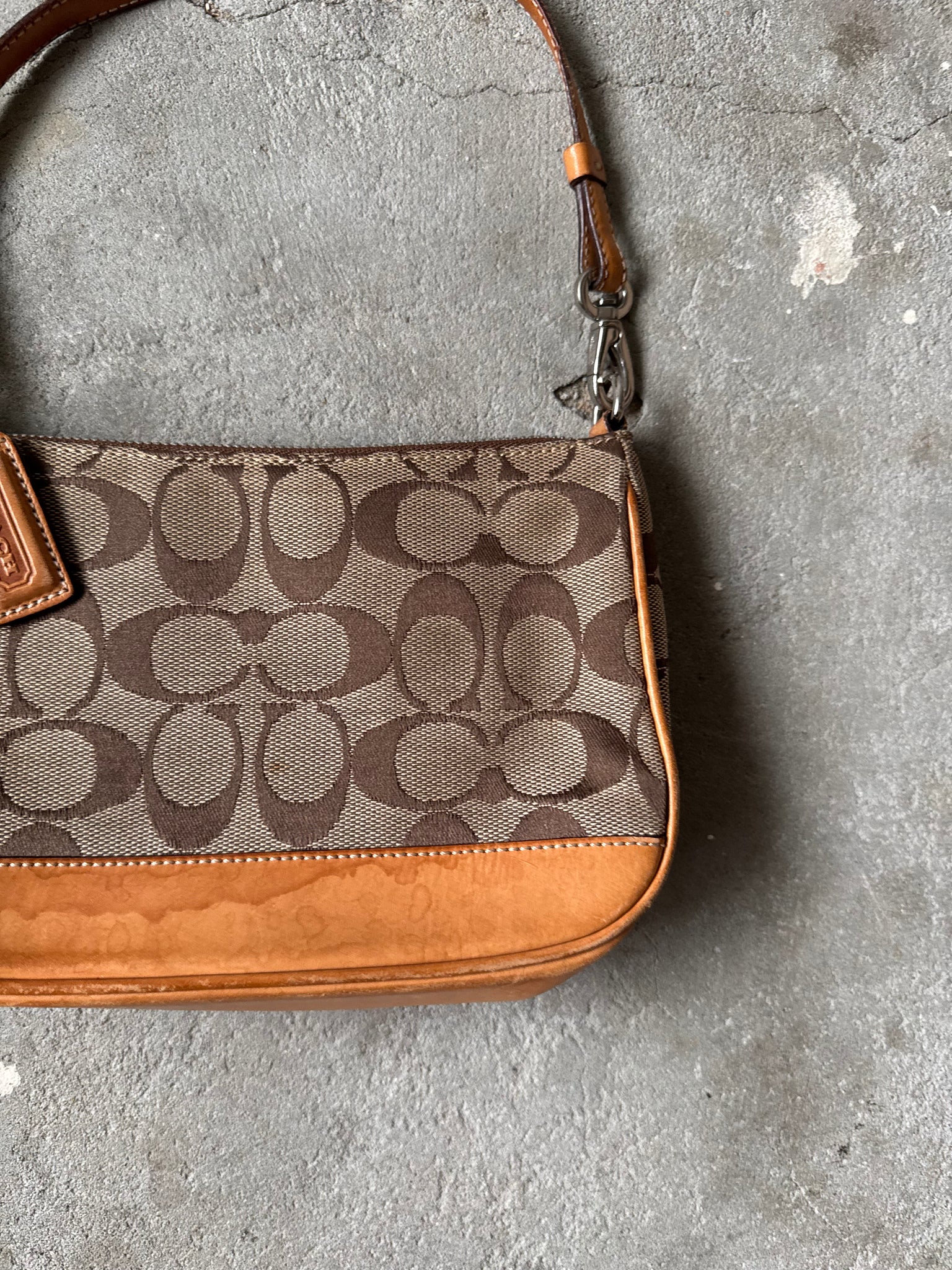 Coach Y2K Demi Shoulder Bag Tan