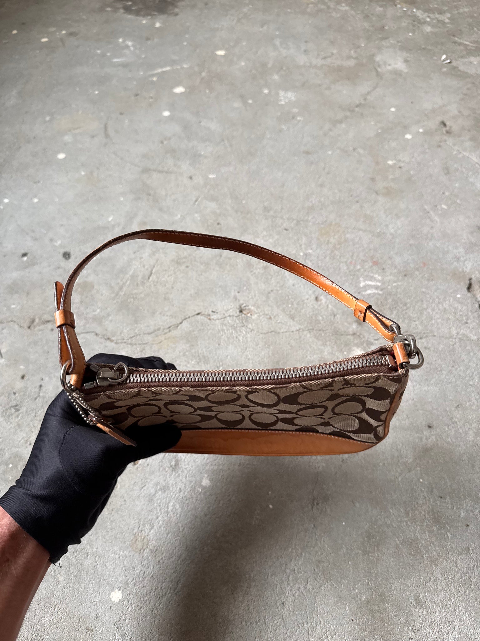 Coach Y2K Demi Shoulder Bag Tan