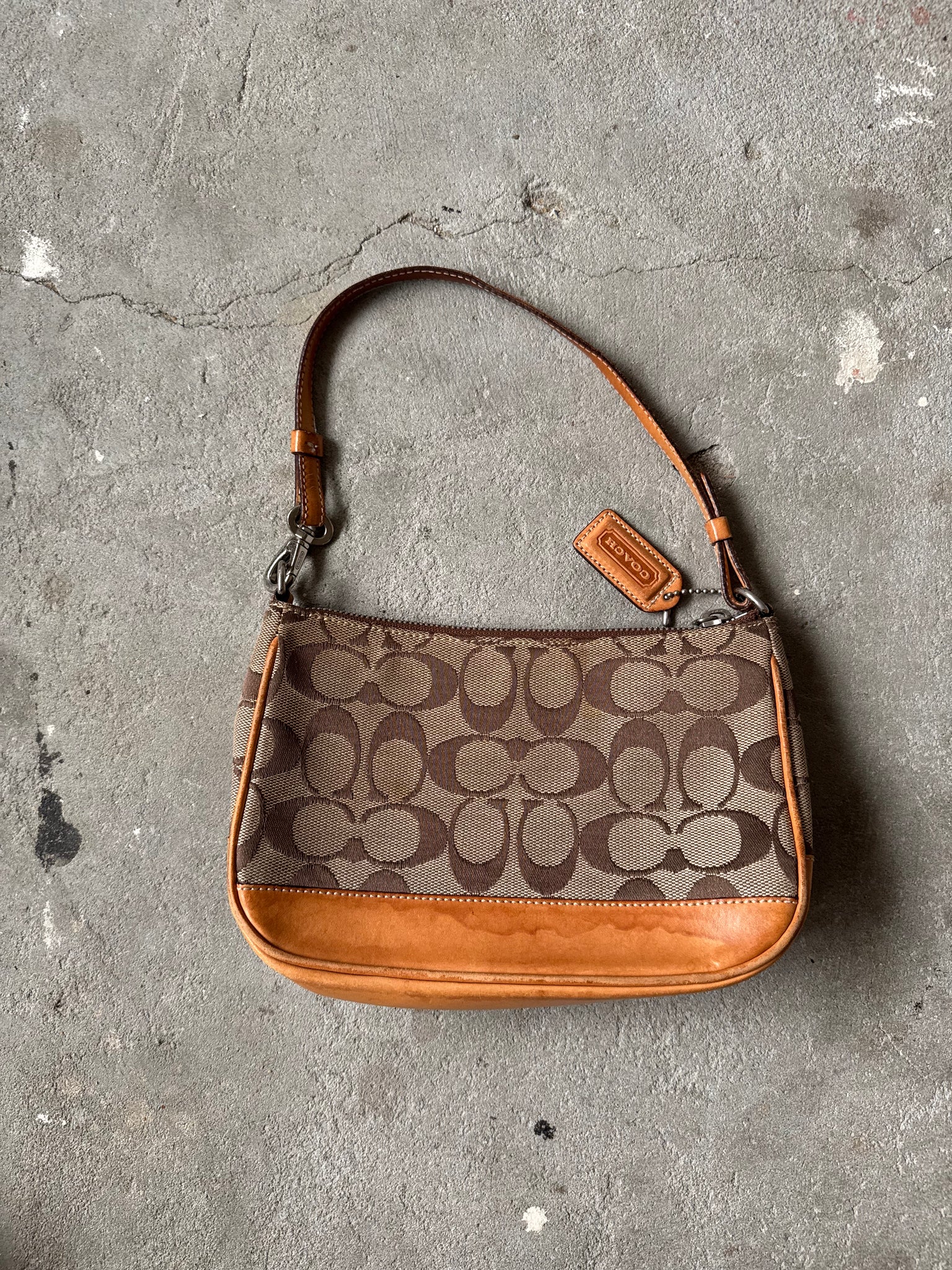 Coach Y2K Demi Shoulder Bag Tan