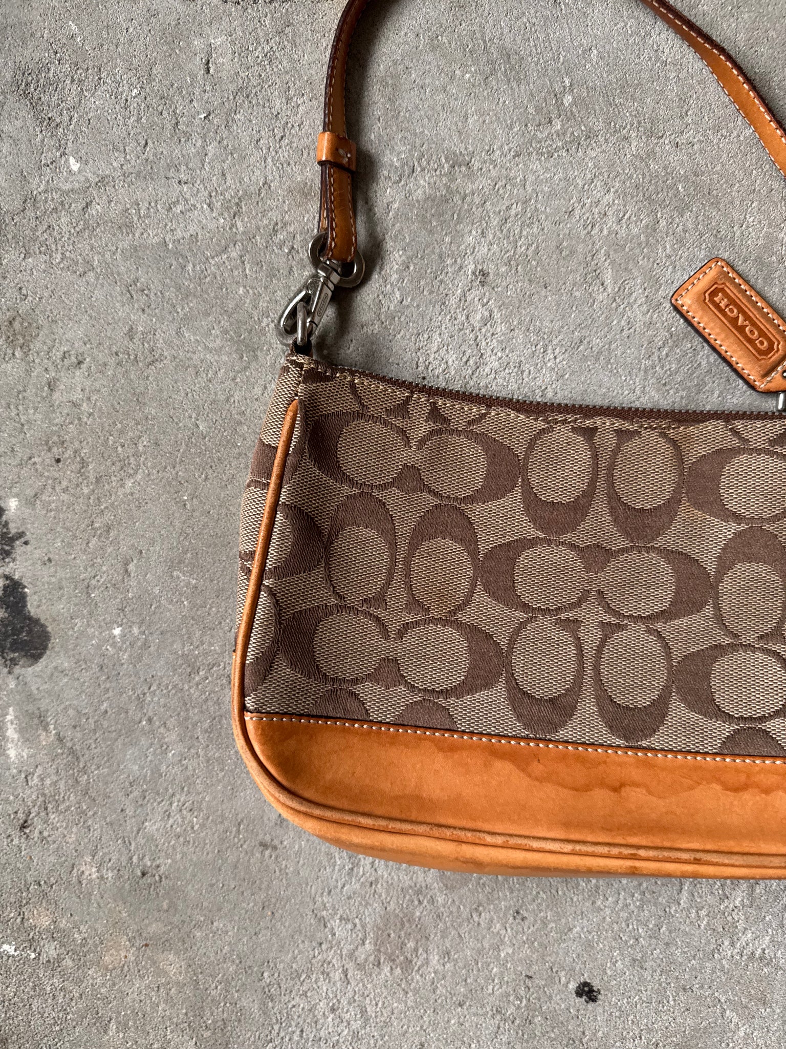 Coach Y2K Demi Shoulder Bag Tan