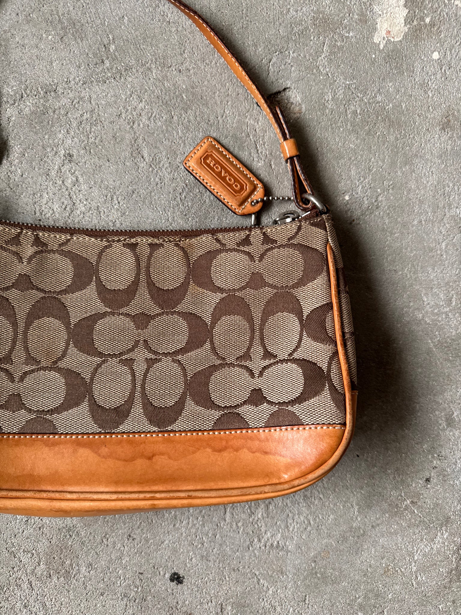 Coach Y2K Demi Shoulder Bag Tan