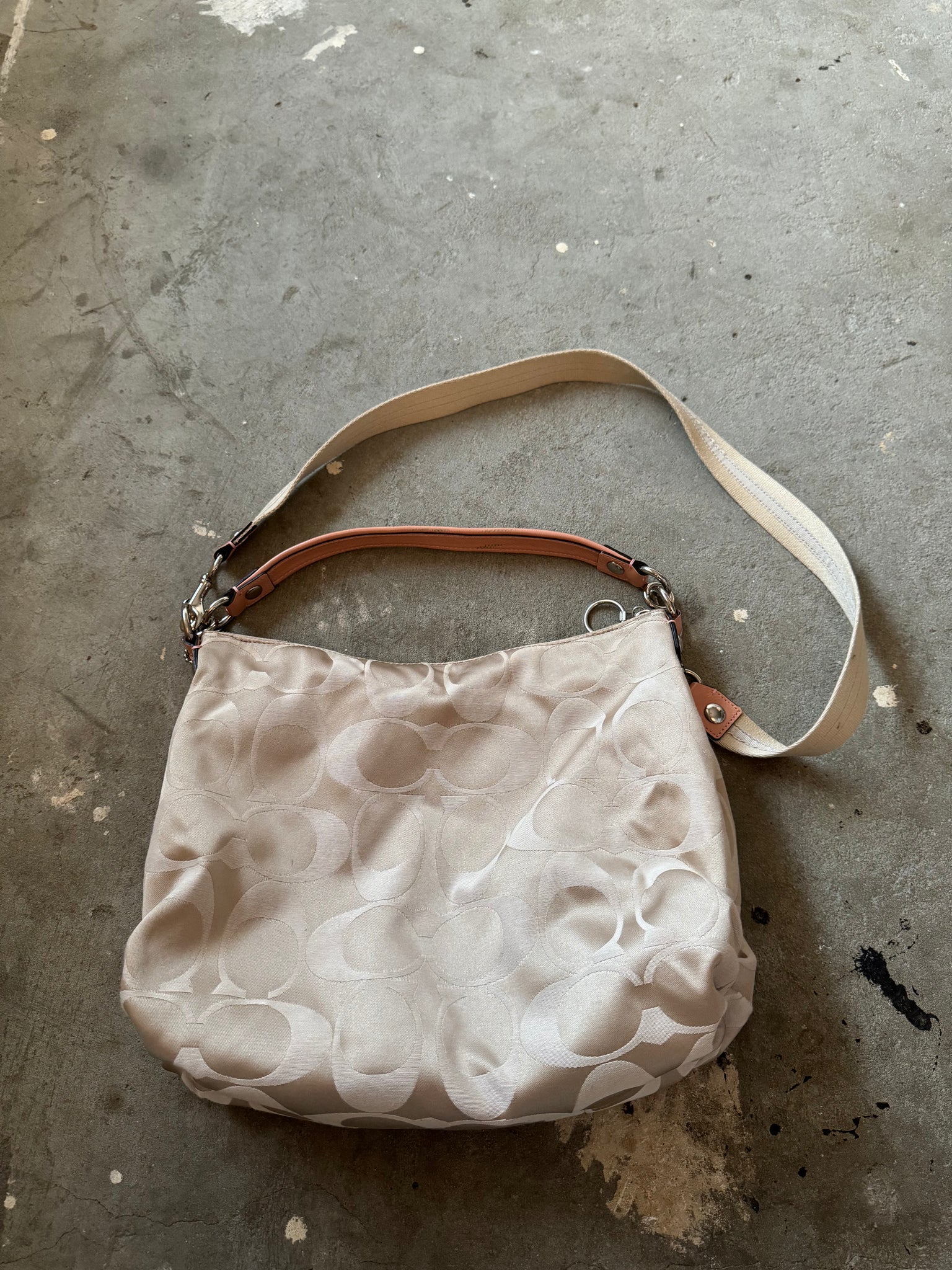 Coach 2Way Poppy Shoulder Bag Gold